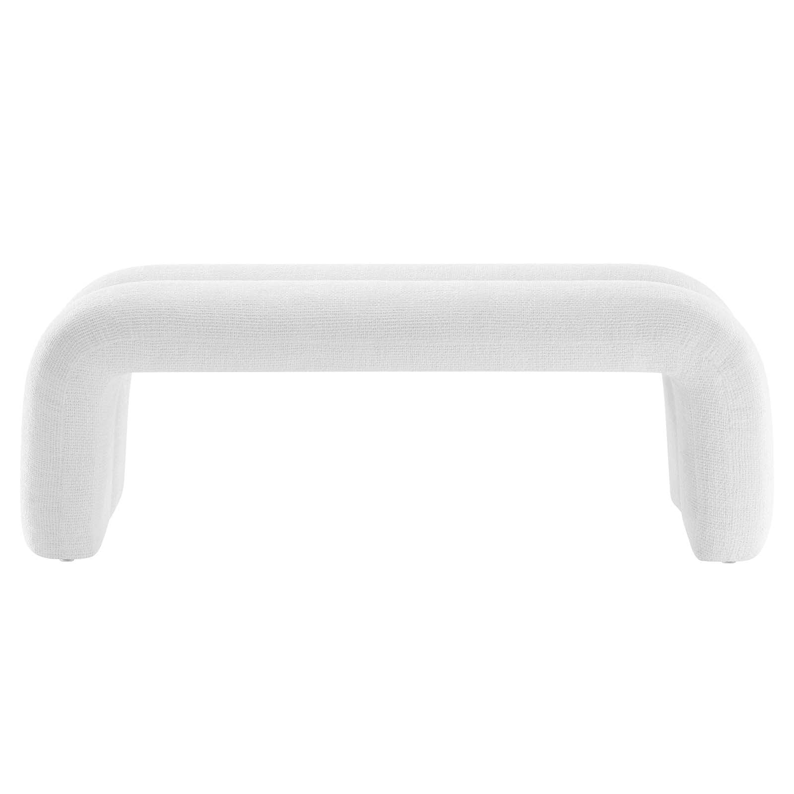 Dax 50.5" Chenille Upholstered Accent Bench By Modway - EEI-6769 - Image 12