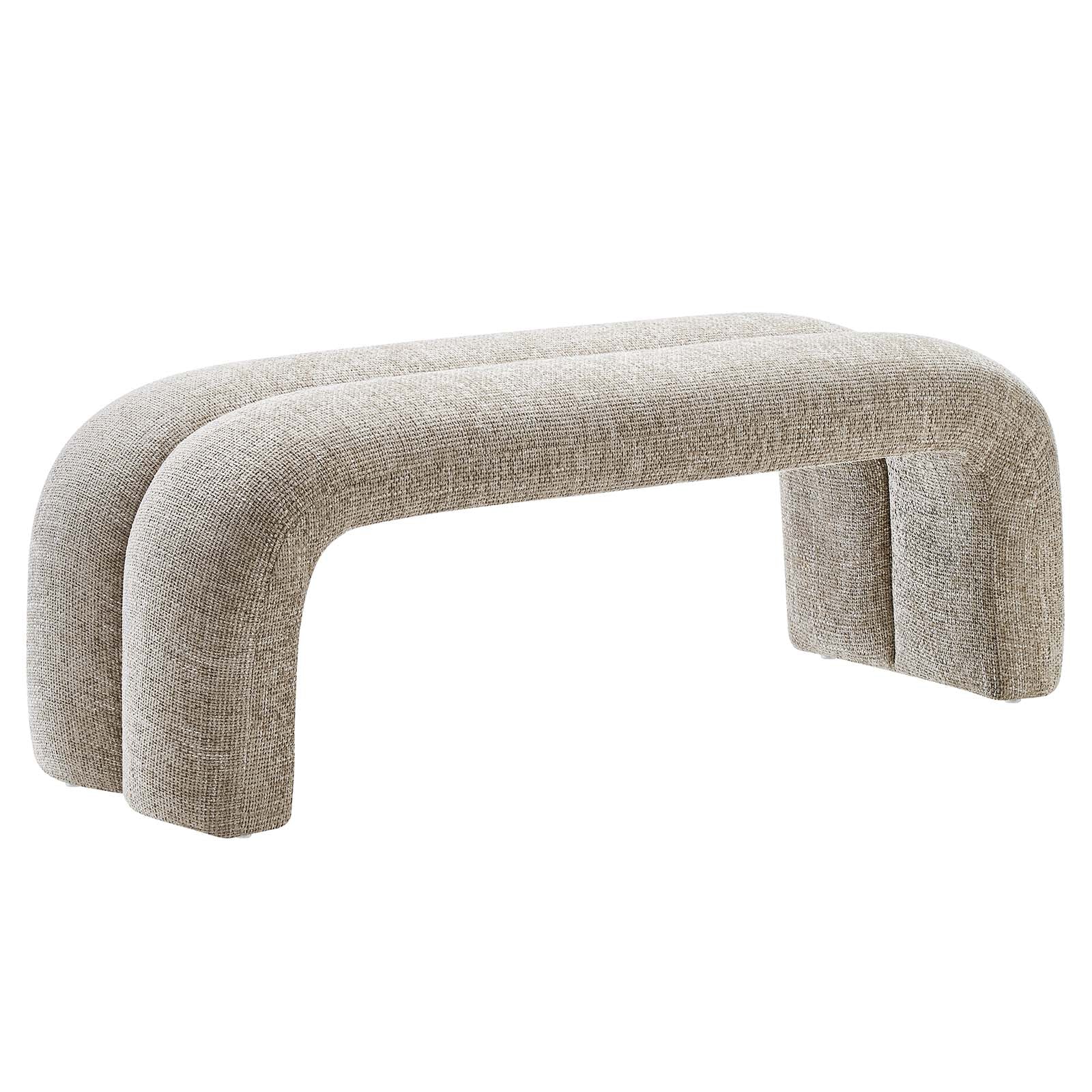 Dax 50.5" Chenille Upholstered Accent Bench By Modway - EEI-6769 - Image 17