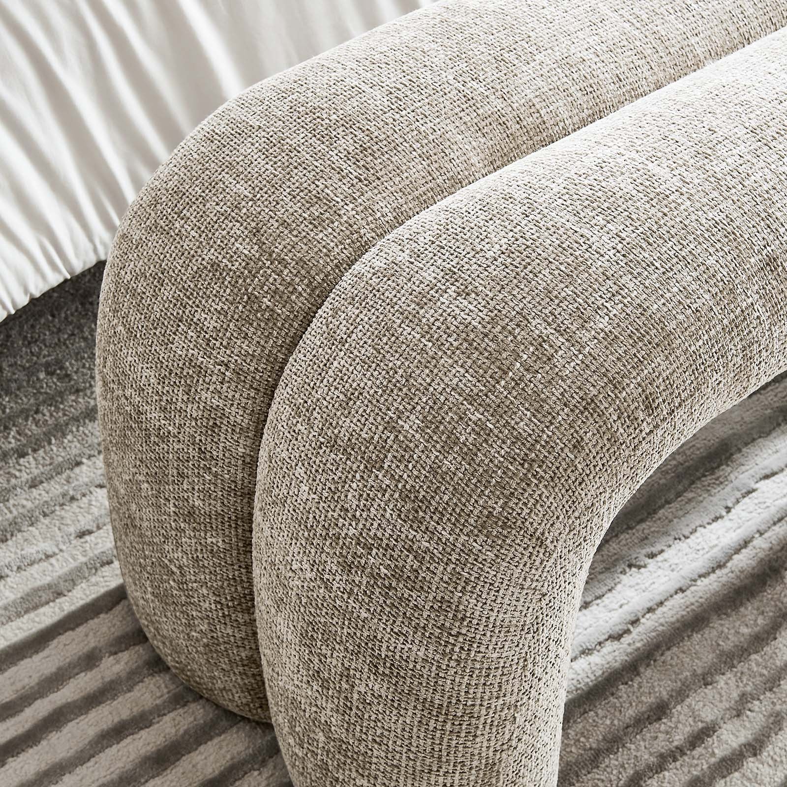 Dax 50.5" Chenille Upholstered Accent Bench By Modway - EEI-6769 - Image 24