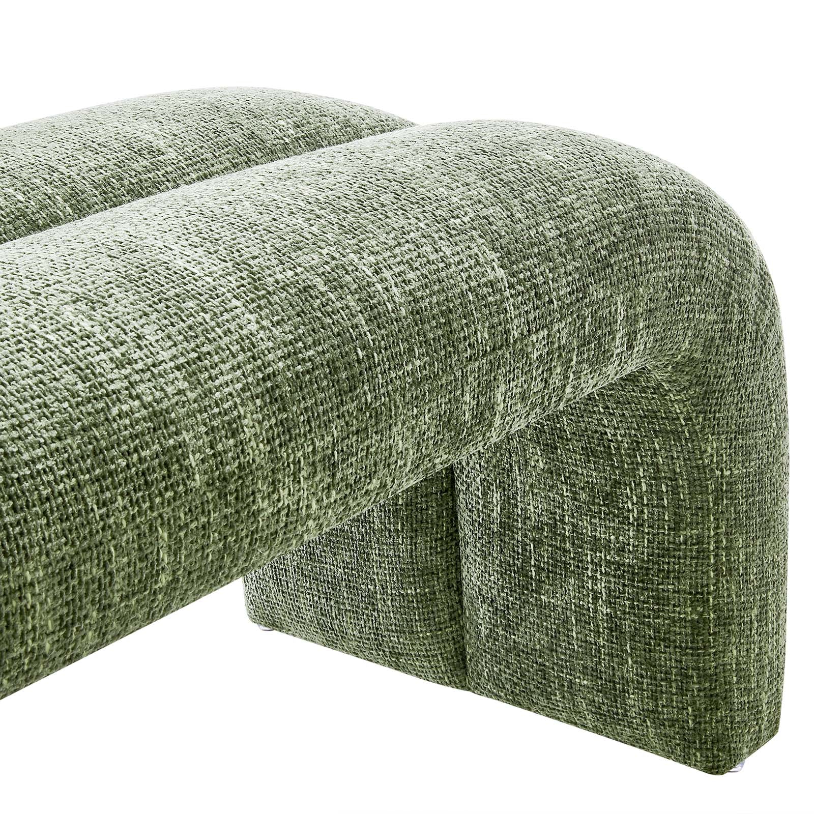 Dax 50.5" Chenille Upholstered Accent Bench By Modway - EEI-6769 - Image 5