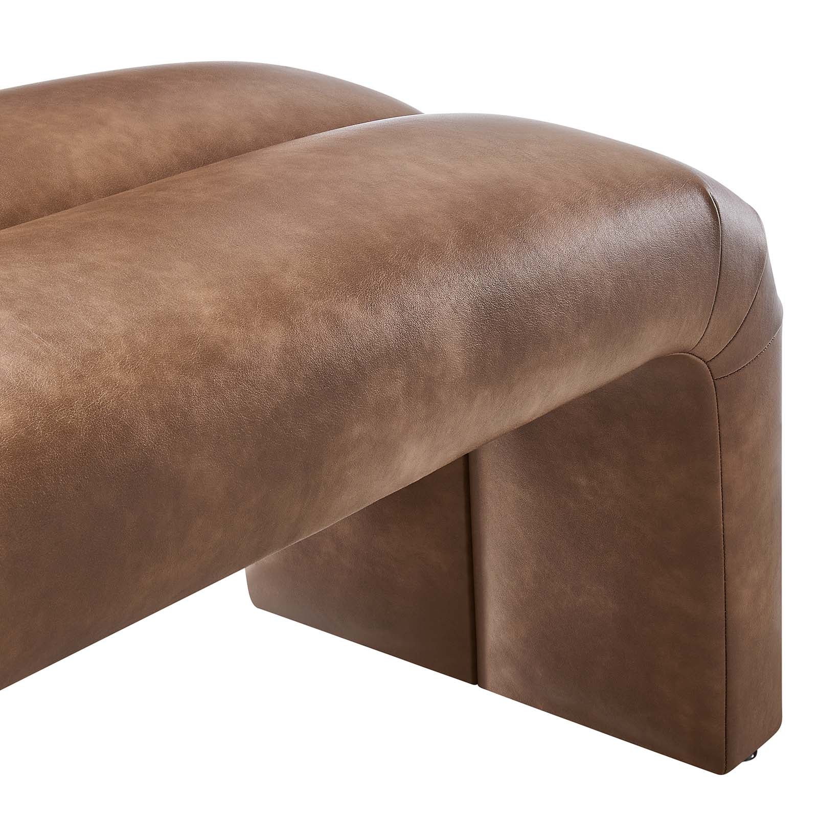 Dax 50.5" Vegan Leather Upholstered Accent Bench By Modway - EEI-6770 - Image 5