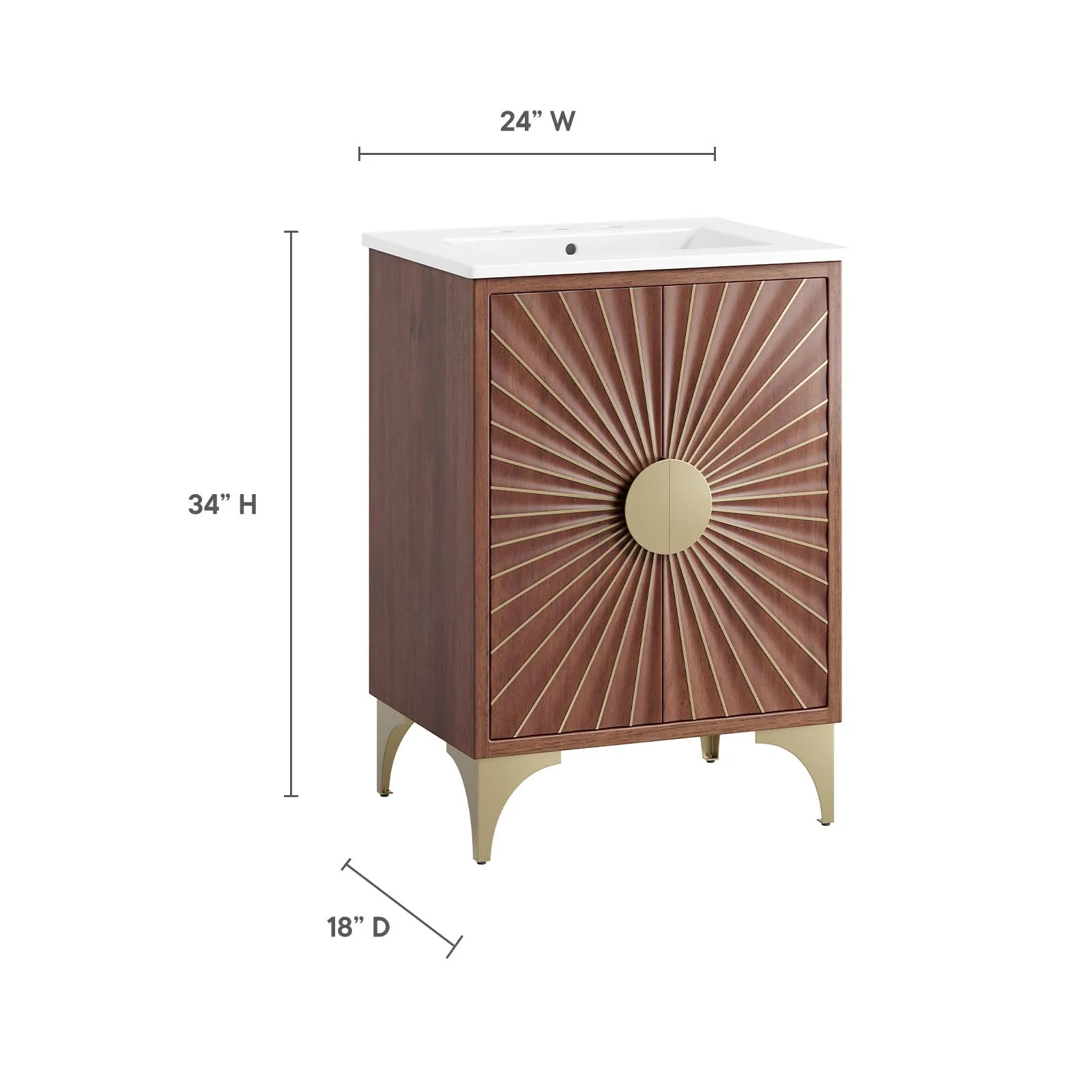 Daylight 24" Bathroom Vanity By Modway - EEI-6290 - Image 3