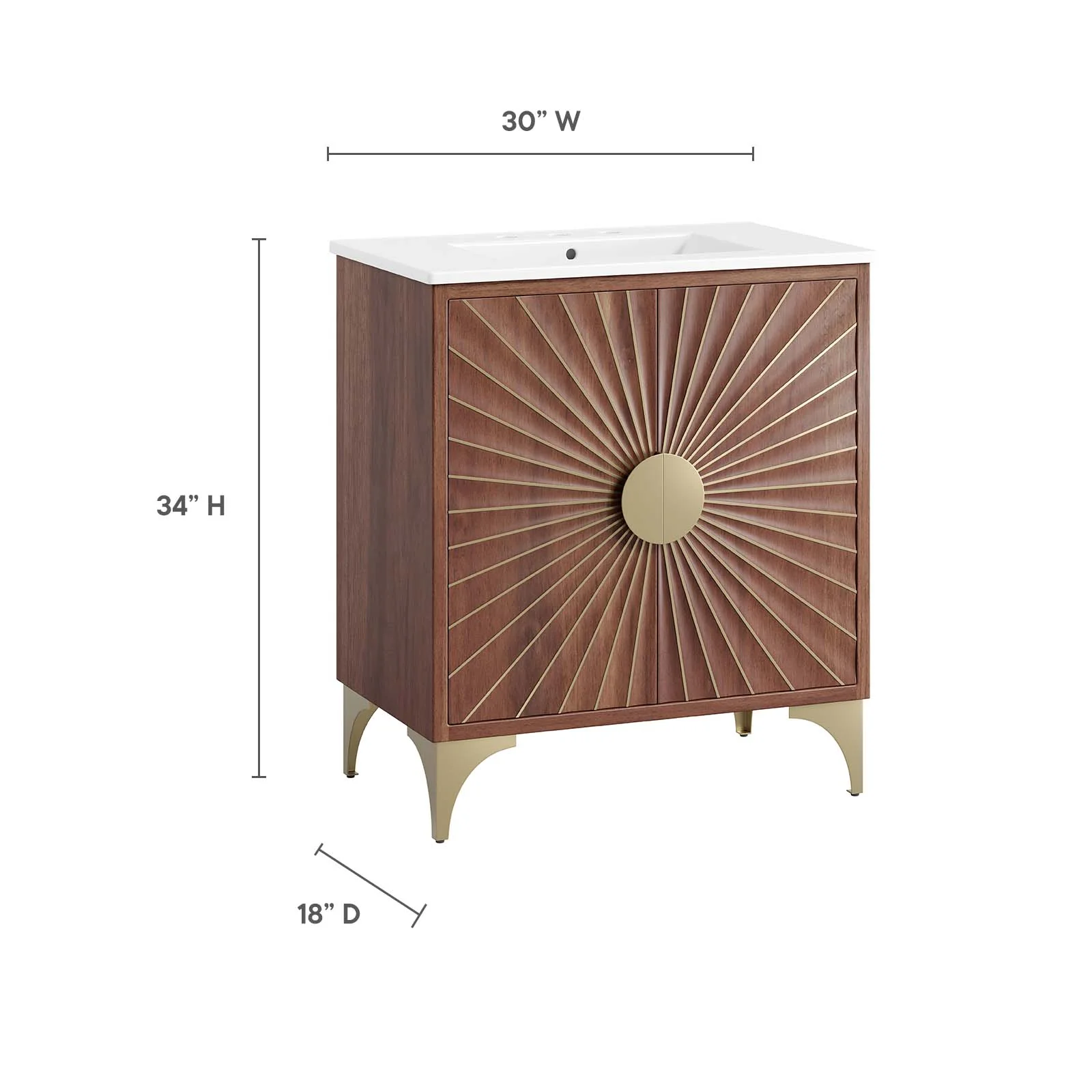 Daylight 30" Bathroom Vanity By Modway - EEI-6294 - Image 3