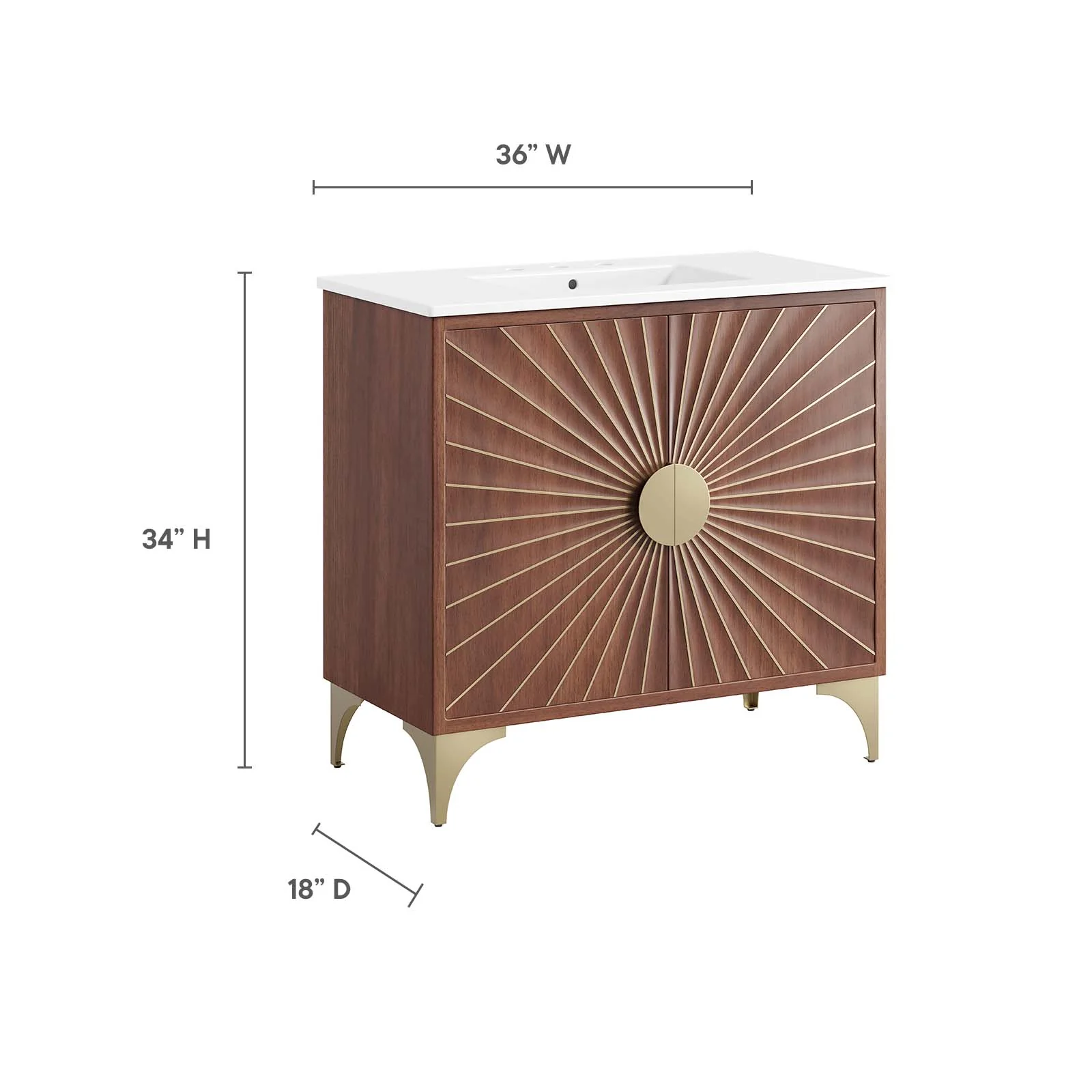 Daylight 36" Bathroom Vanity By Modway - EEI-6298 - Image 3