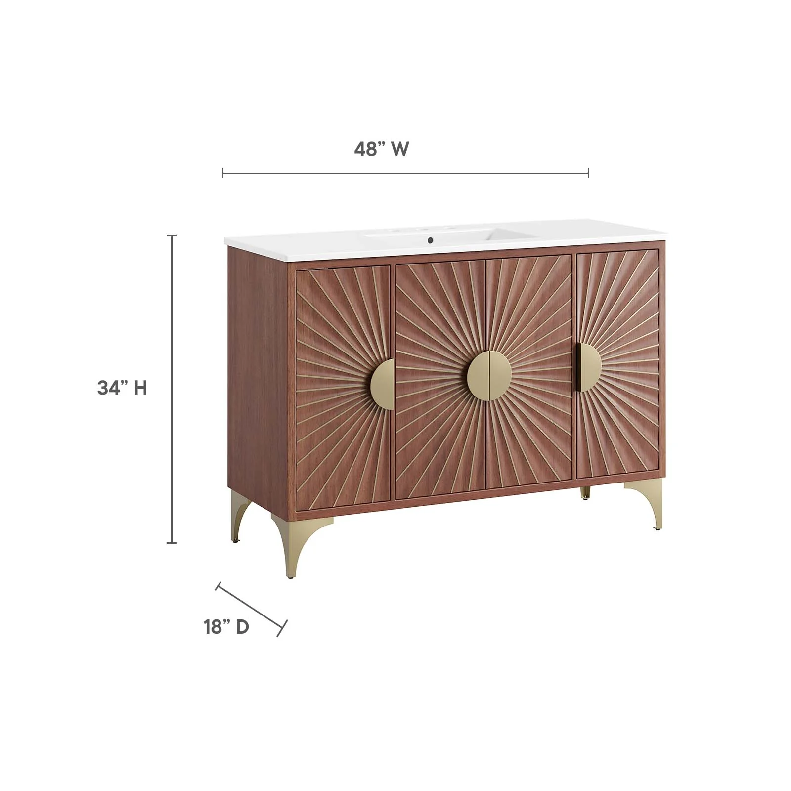 Daylight 48" Bathroom Vanity By Modway - EEI-6302 - Image 3