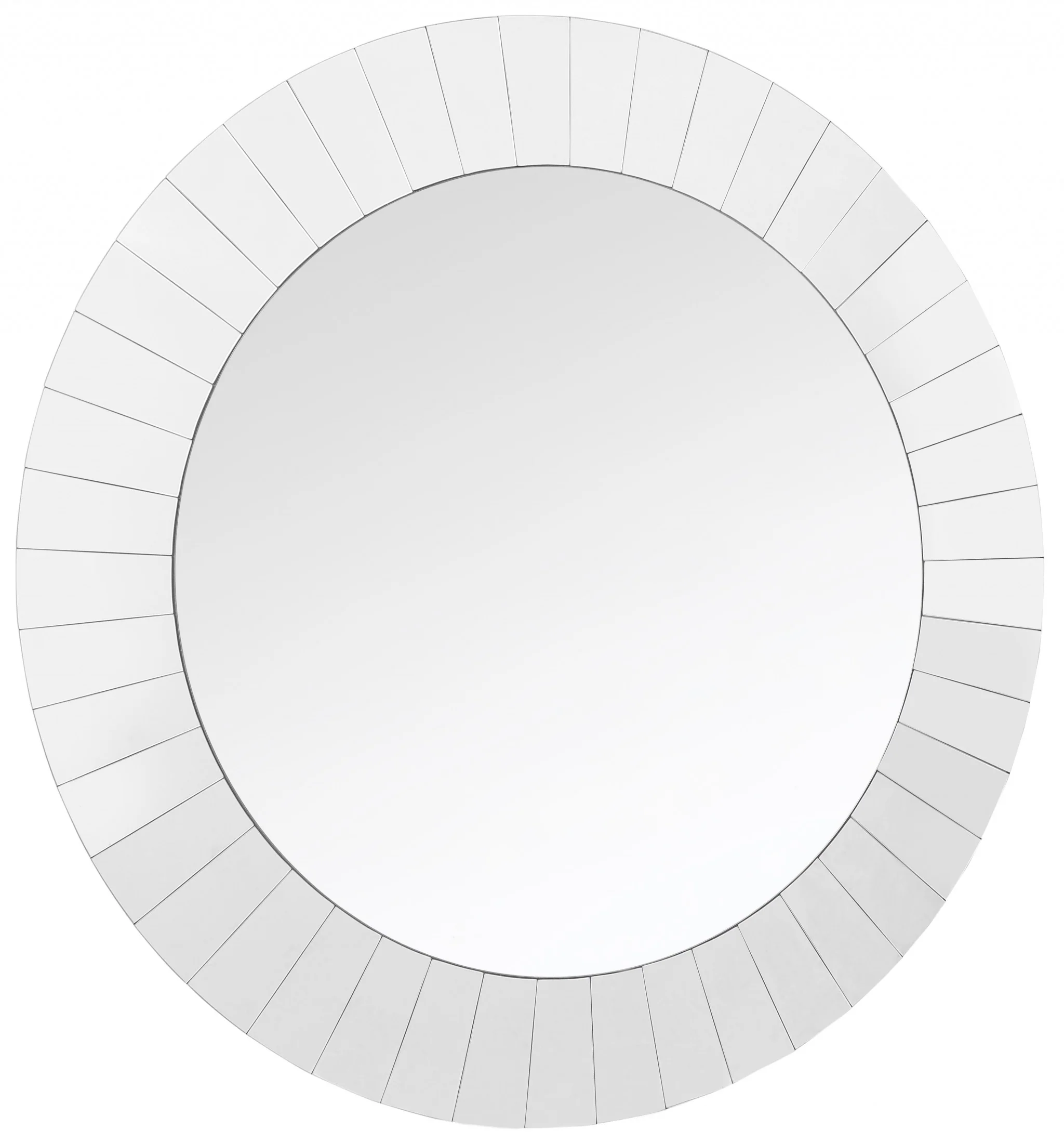 Daylight Round Wall Mirror By Homeroots - Image 4
