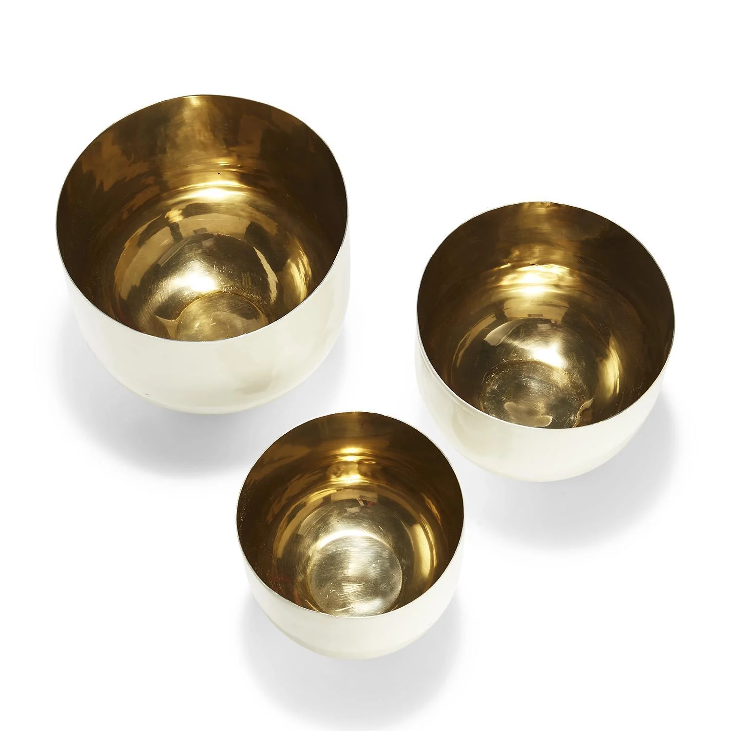 Dec. White Bowls W/Gold Base Set Of 6 By Tozai Home - Image 4