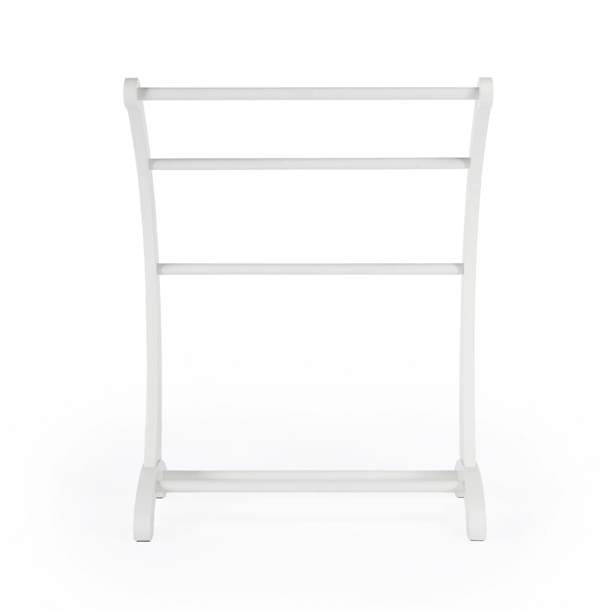 Deep Cherry Blanket Stand By Homeroots - Image 10
