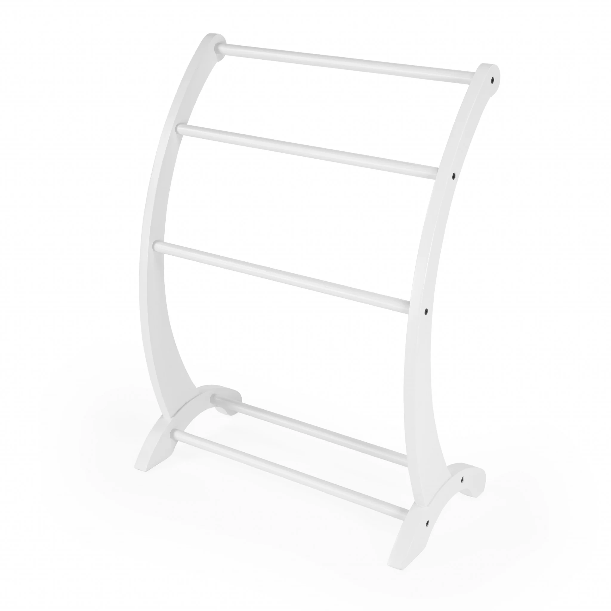 Deep Cherry Blanket Stand By Homeroots - Image 7