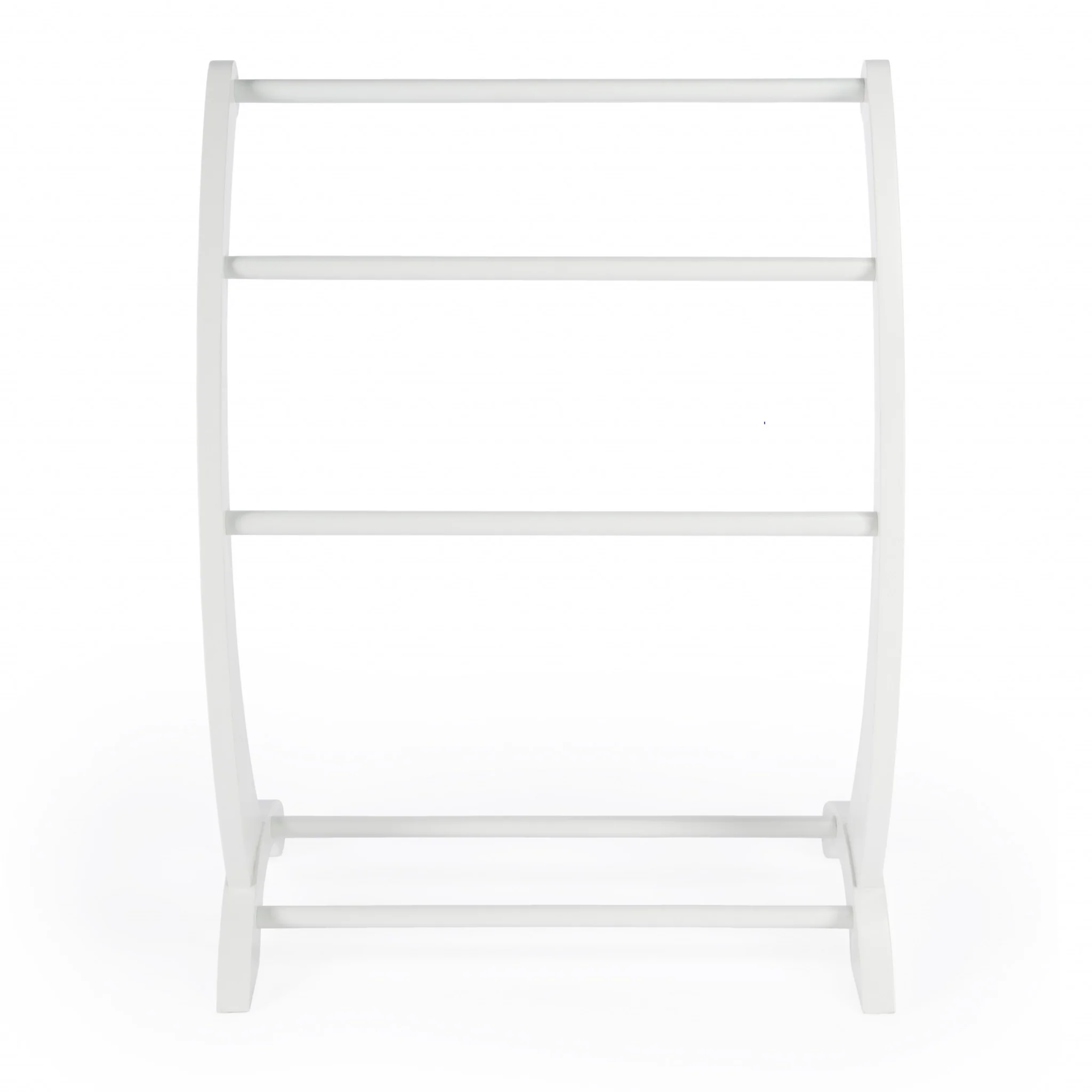Deep Cherry Blanket Stand By Homeroots - Image 8