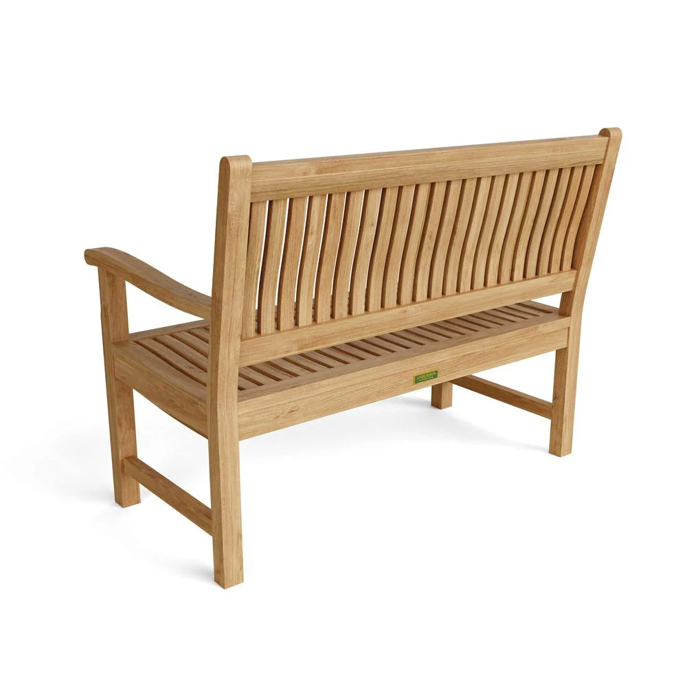 Del-Amo 2-Seater Bench By Anderson Teak - Image 2