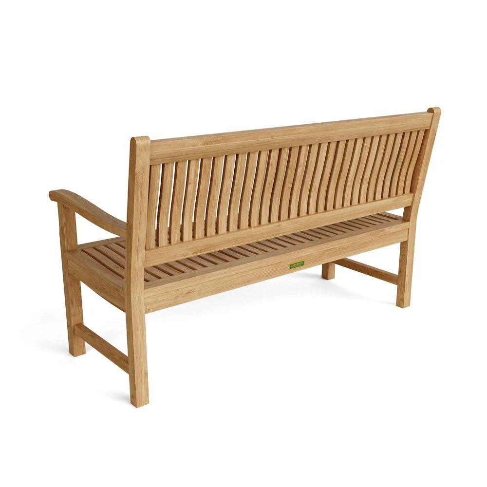 Del-Amo 3-Seater Bench By Anderson Teak - Image 2