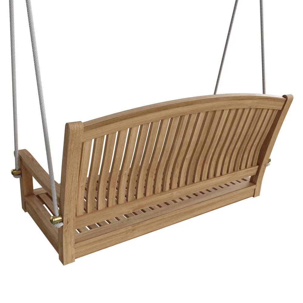 Del-Amo 48" Round Swing Bench By Anderson Teak - Image 2