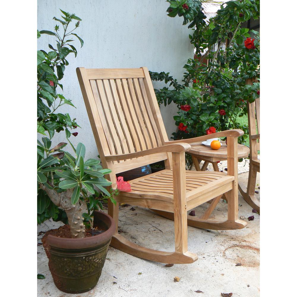 Del-Amo Rocking Armchair By Anderson Teak - Image 2