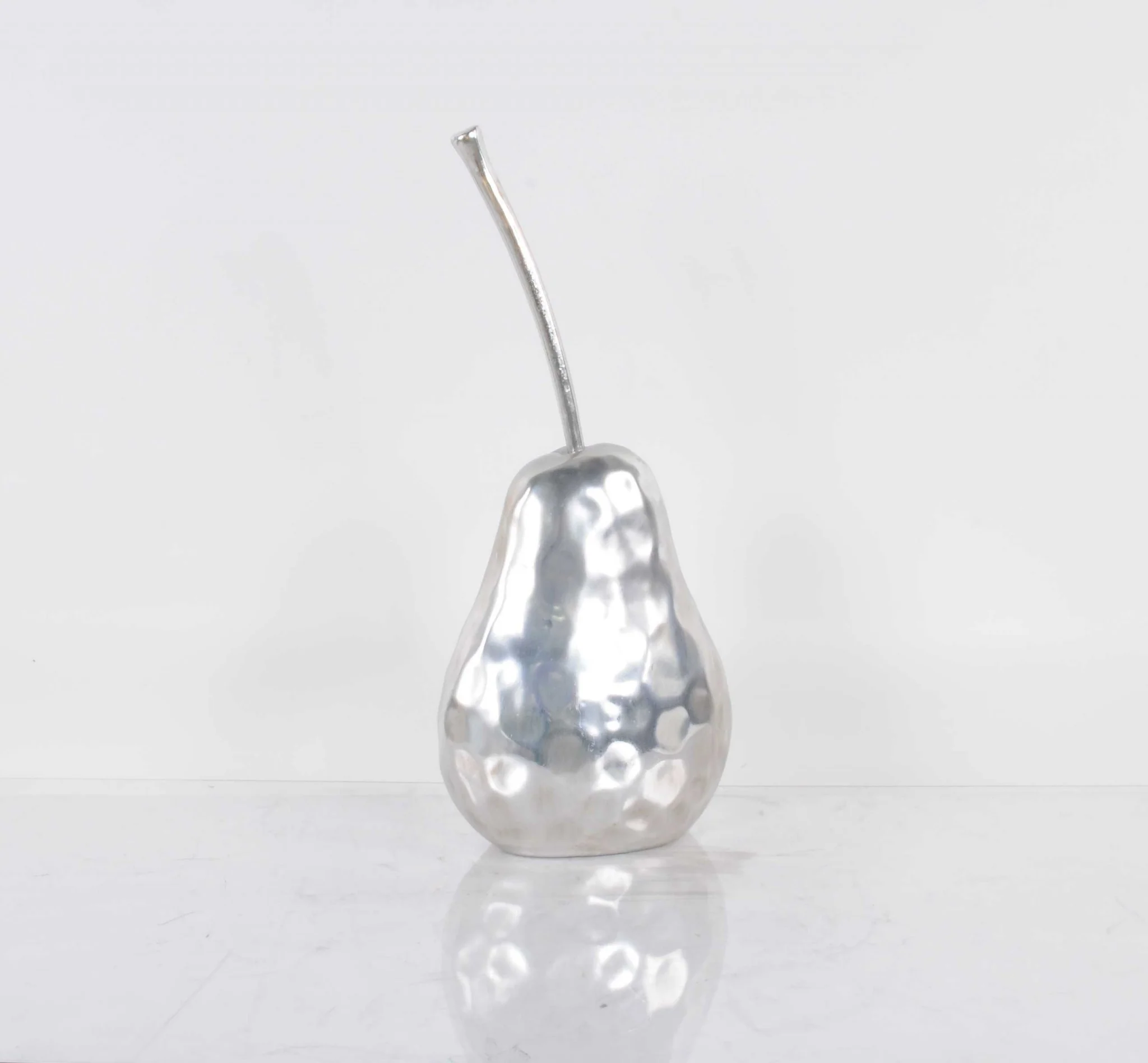 Delicious Hammered Finish Pear Statue By Homeroots - Image 6