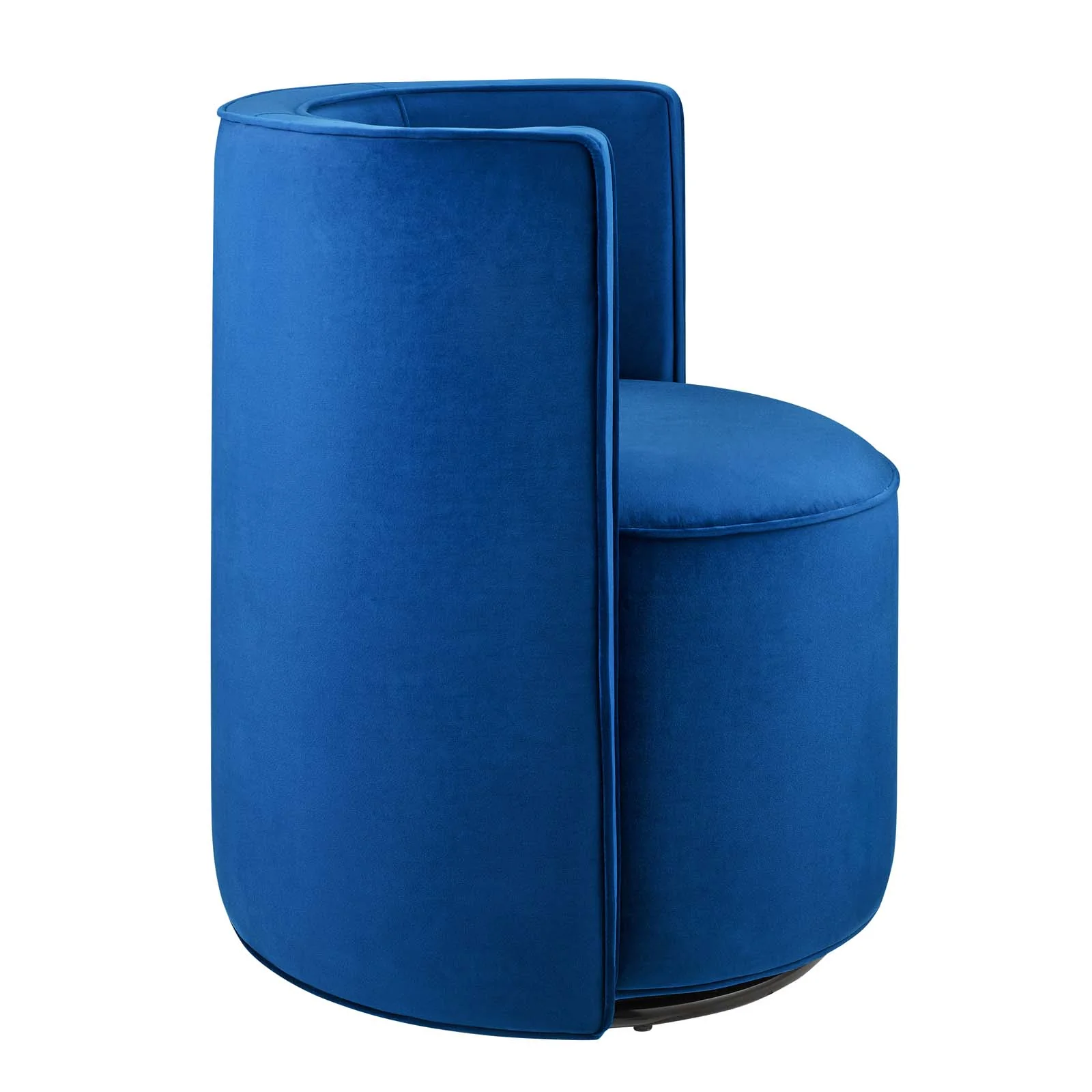 Della Performance Velvet Fabric Swivel Chair By Modway - EEI-6222 - Image 10