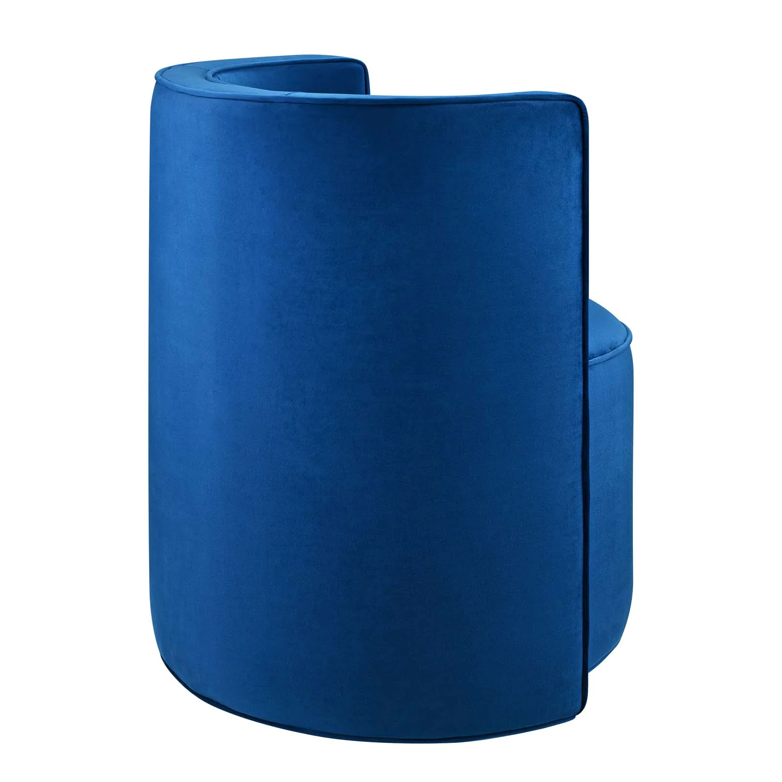 Della Performance Velvet Fabric Swivel Chair By Modway - EEI-6222 - Image 11