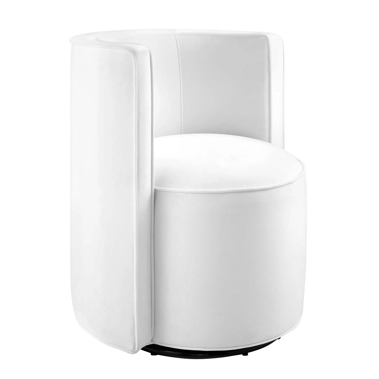 Della Performance Velvet Fabric Swivel Chair By Modway - EEI-6222 - Image 17