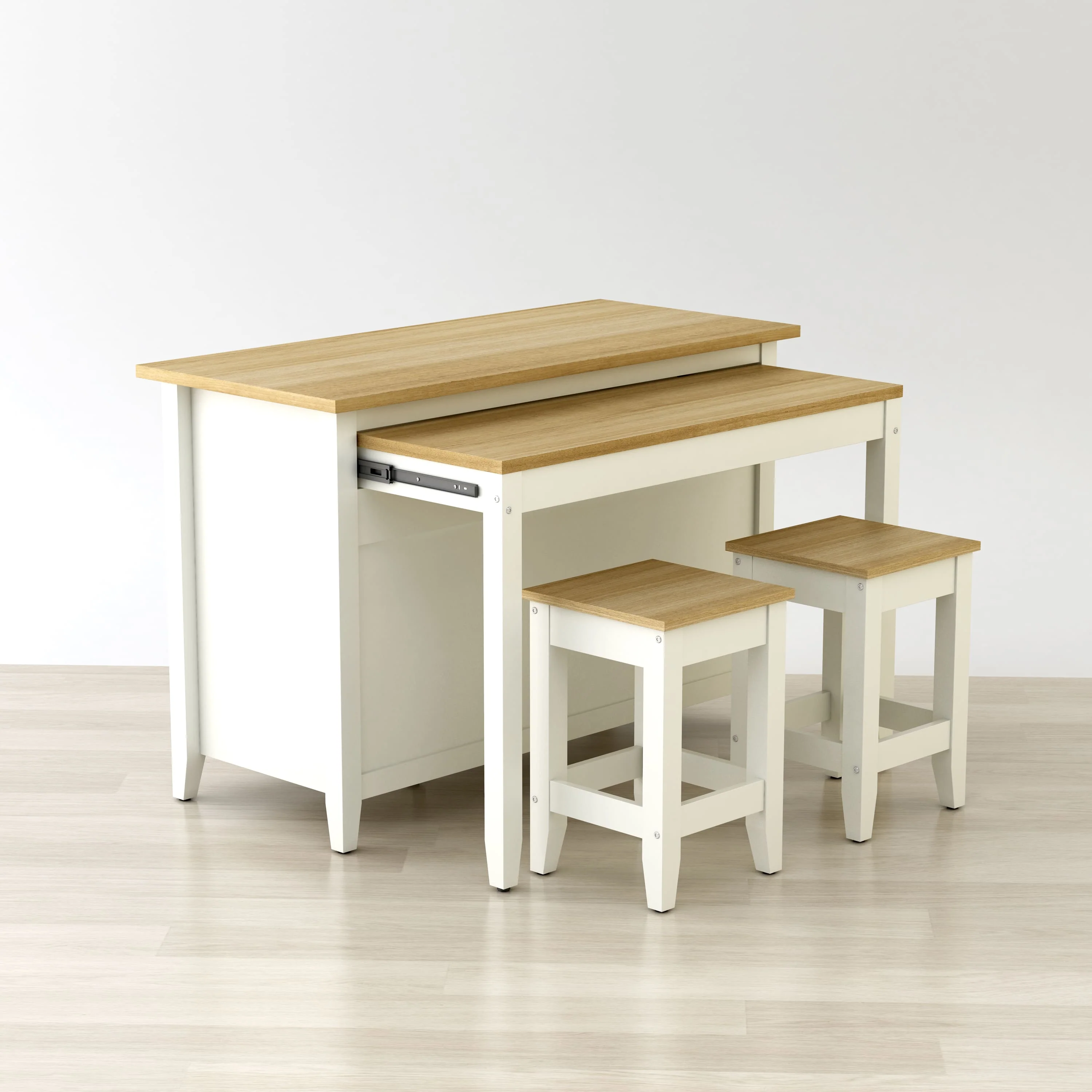 Delphi 53" Kitchen Island Cabinet By Anderson Teak - Image 3