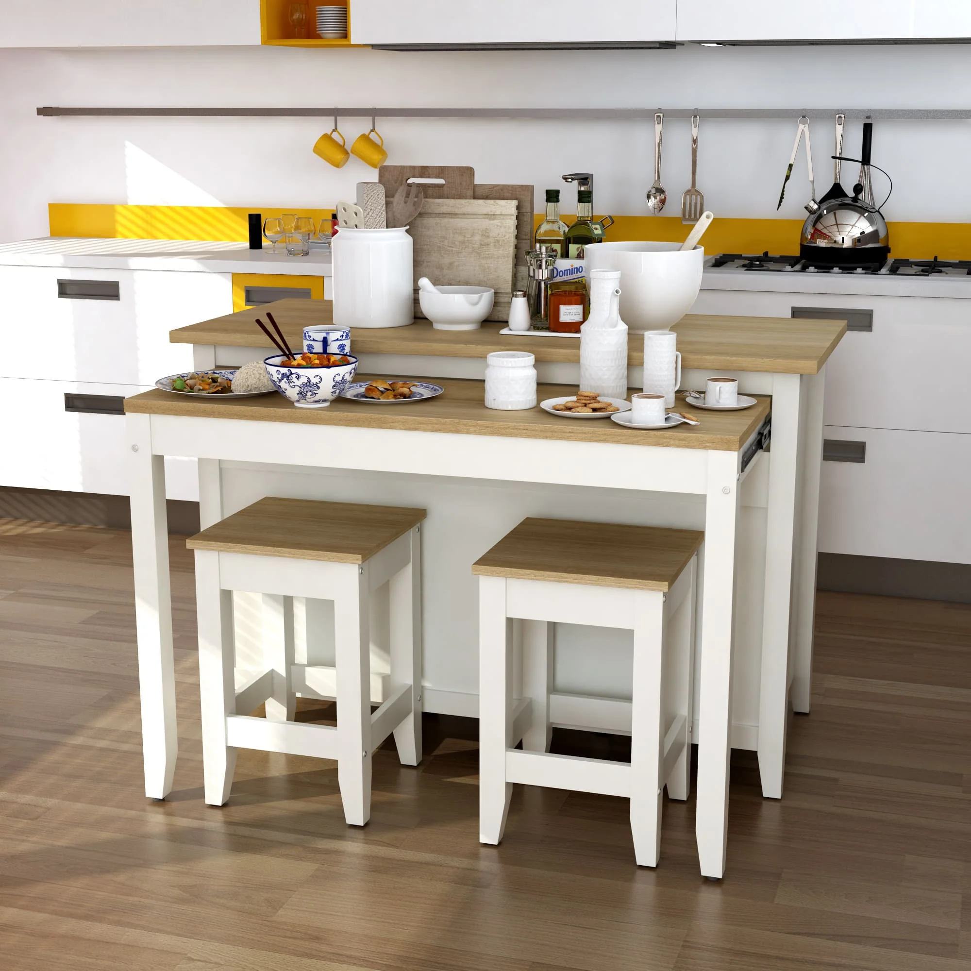 Delphi 53" Kitchen Island Cabinet By Anderson Teak - Image 8