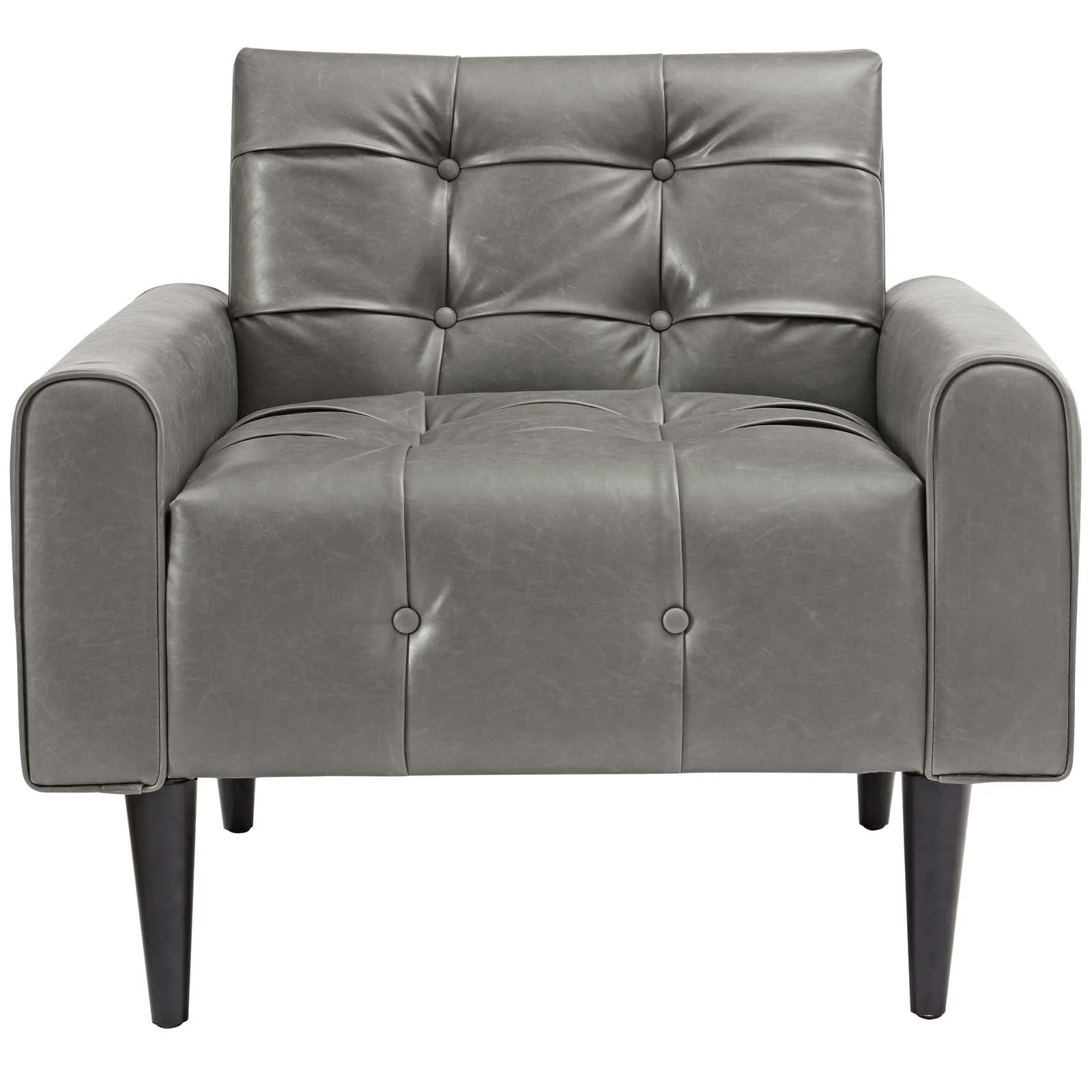 Delve Upholstered Vinyl Accent Chair By Modway - EEI-2327 - Image 5