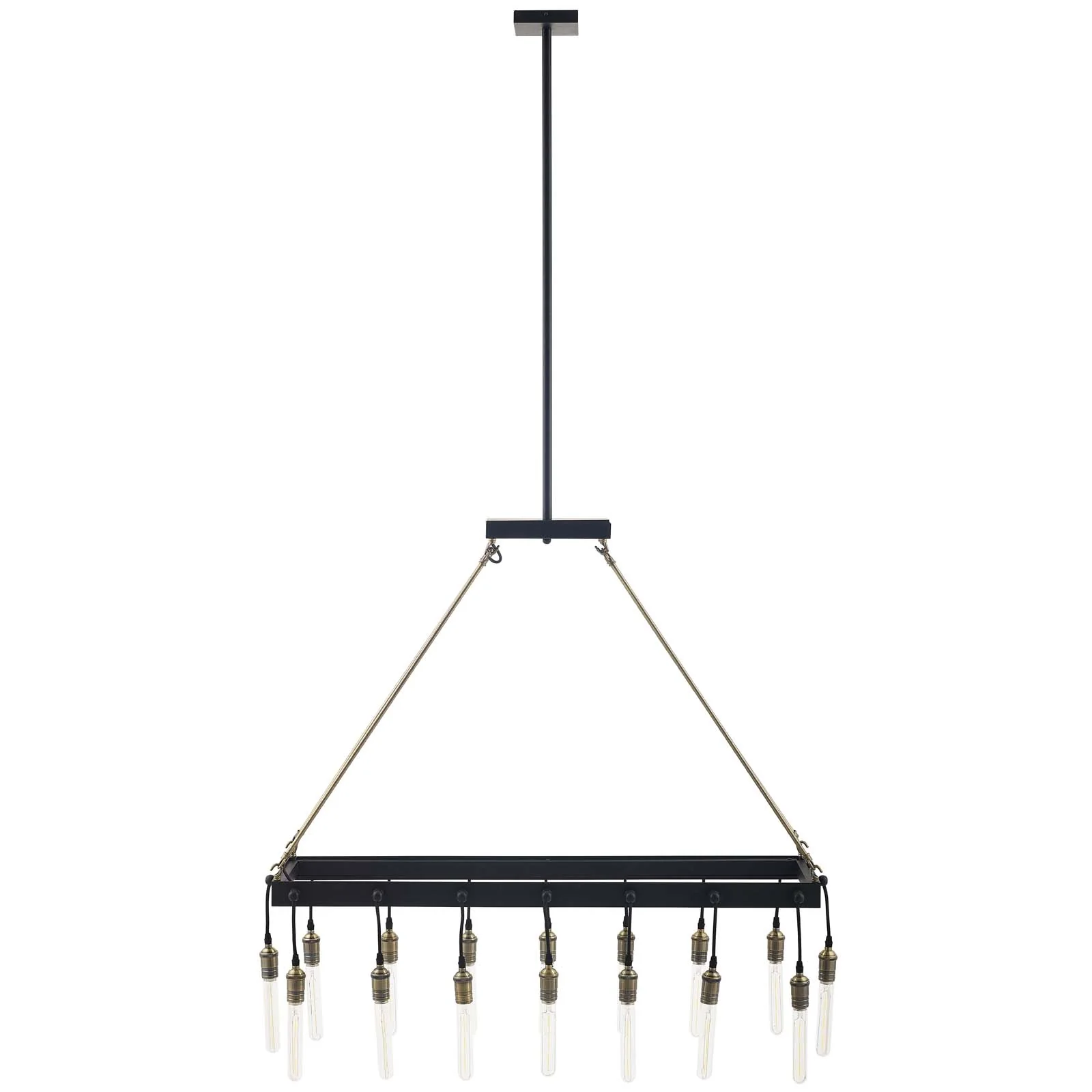 Demarcate Modern Farmhouse Pendant Chandelier By Modway - EEI-3275 - Image 3