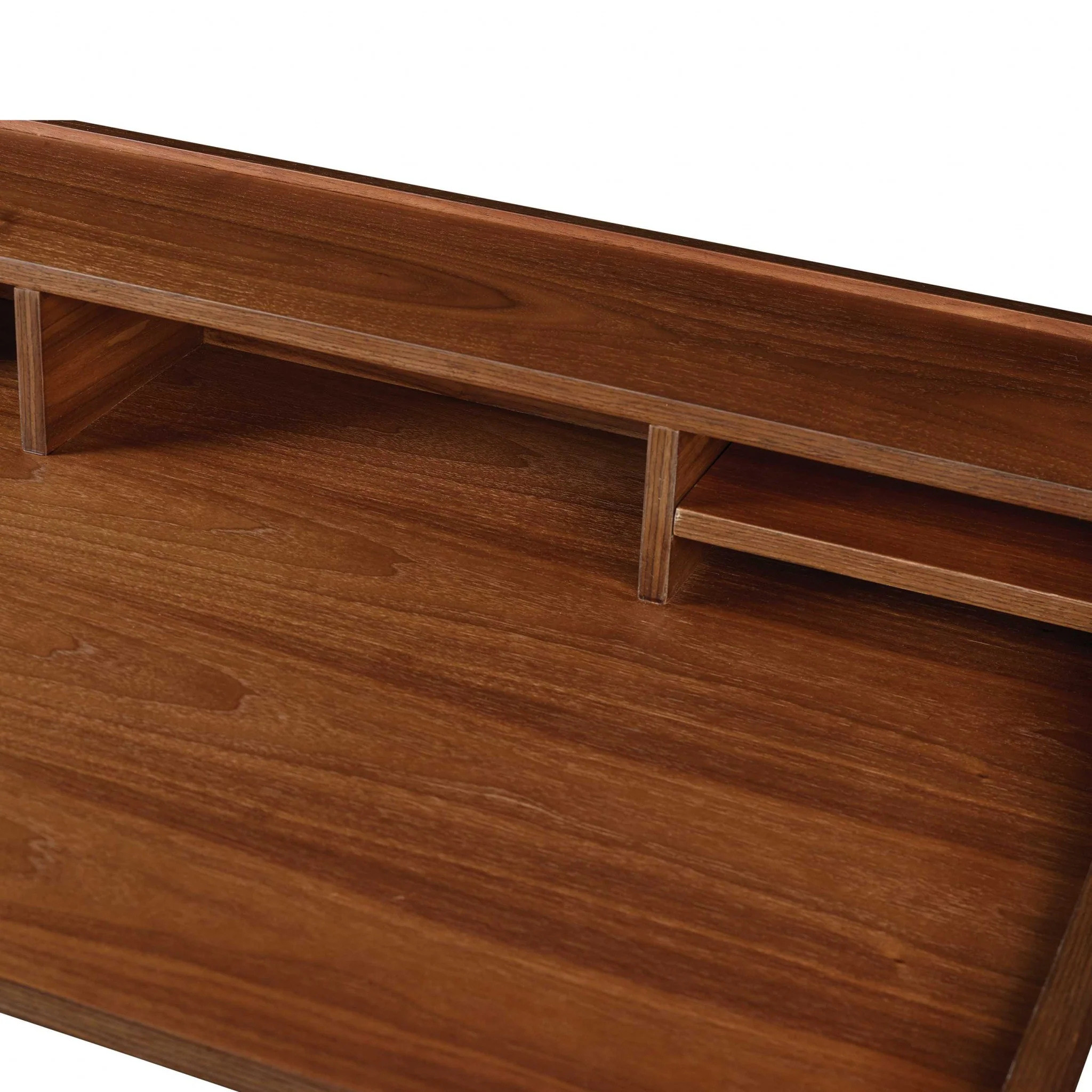 Desk in American Walnut By Homeroots - Image 5