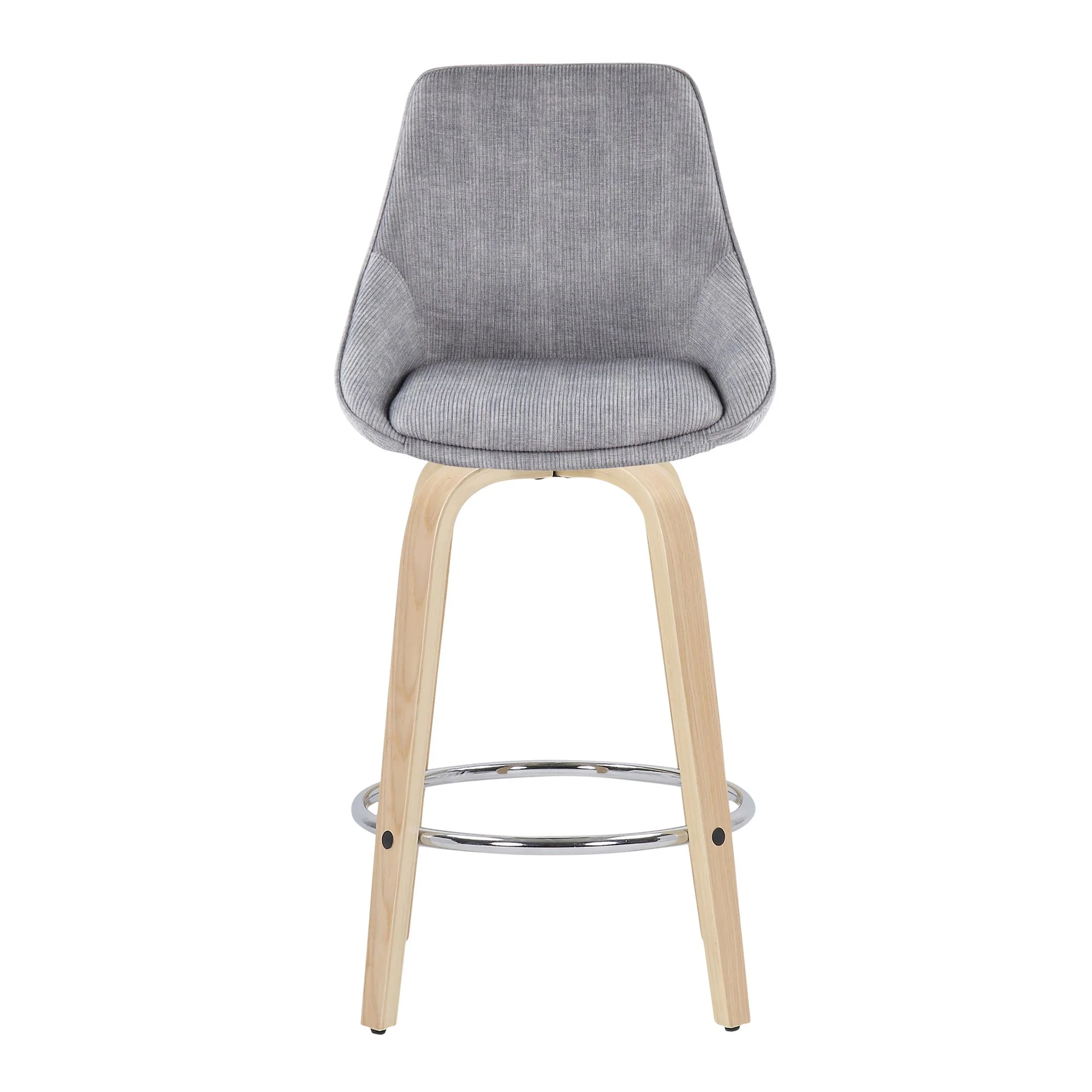 Diana Fixed Height Counter Stool - Set of 2 By LumiSource - B26-DIANACORGRT-R2 NAGY2 - Image 5
