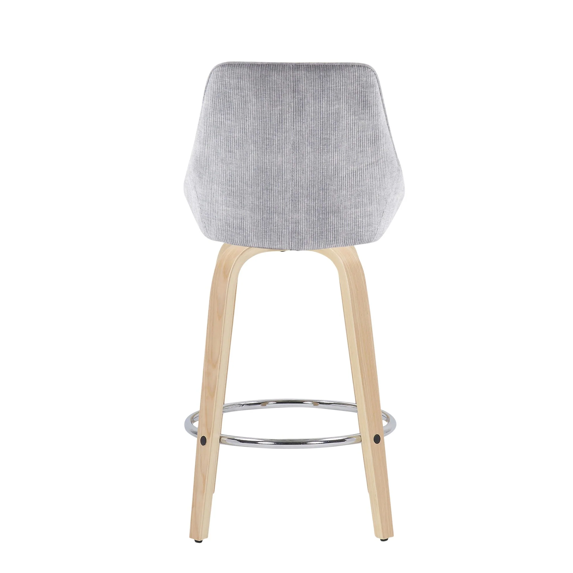 Diana Fixed Height Counter Stool - Set of 2 By LumiSource - B26-DIANACORGRT-R2 NAGY2 - Image 6