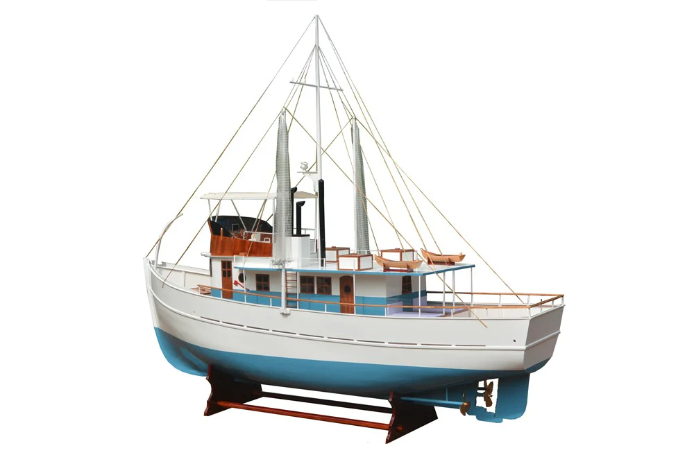 Dickie Walker XXXL Trawler Yacht Model By Homeroots - Image 2