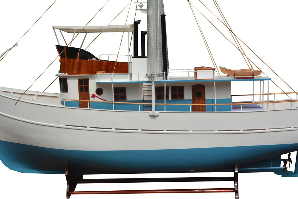 Dickie Walker XXXL Trawler Yacht Model By Homeroots - Image 3