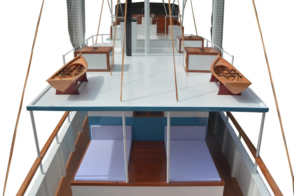 Dickie Walker XXXL Trawler Yacht Model By Homeroots - Image 7