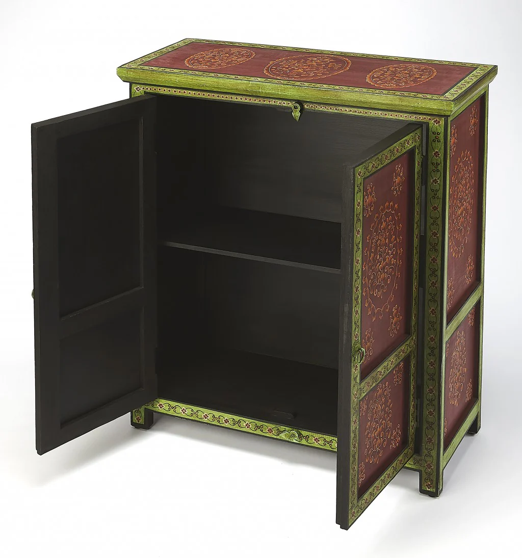 Disha Hand Painted Chest By Homeroots - Image 2