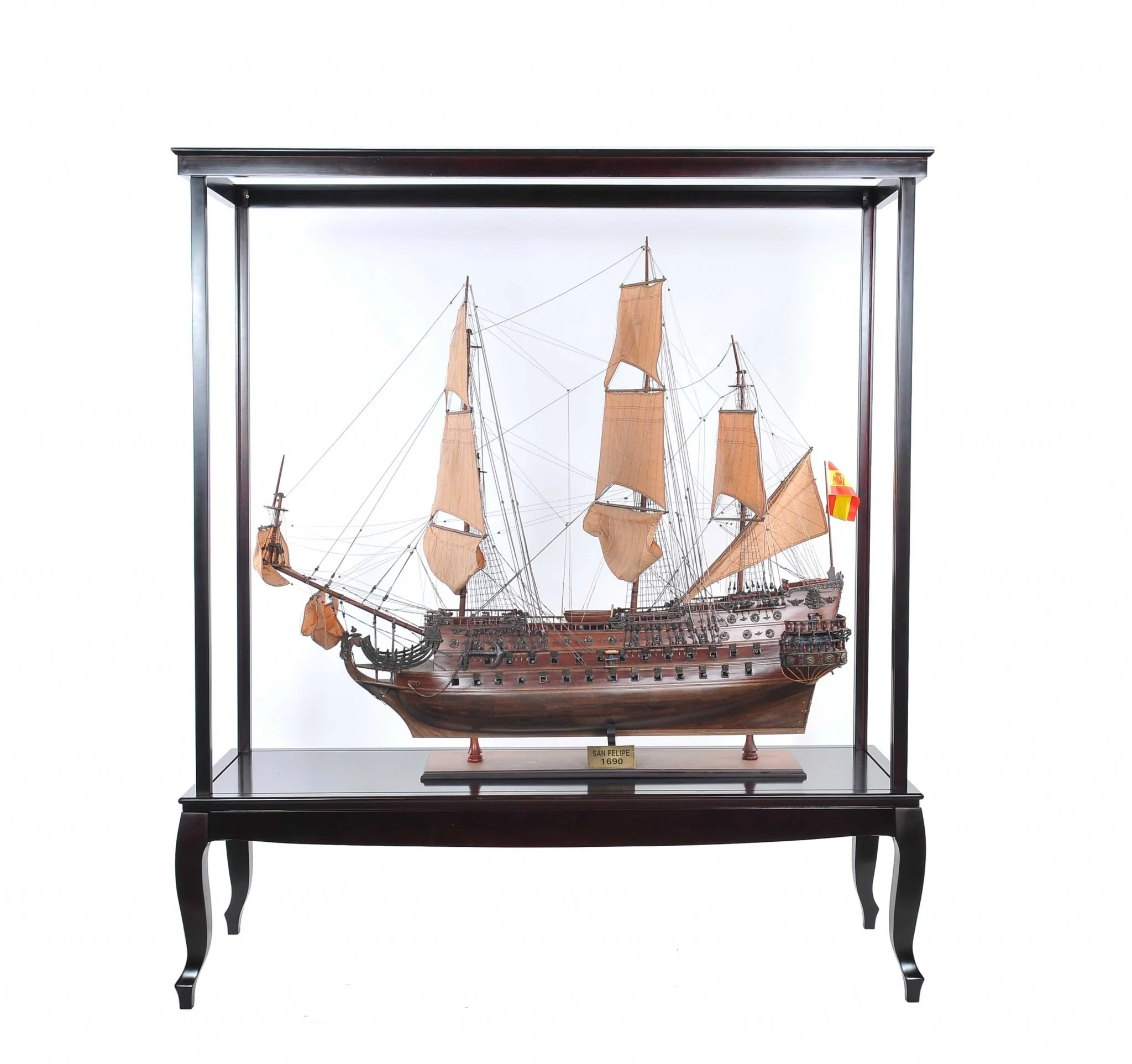 Display Case for Extra Large Ship No Glass By Homeroots - Image 3