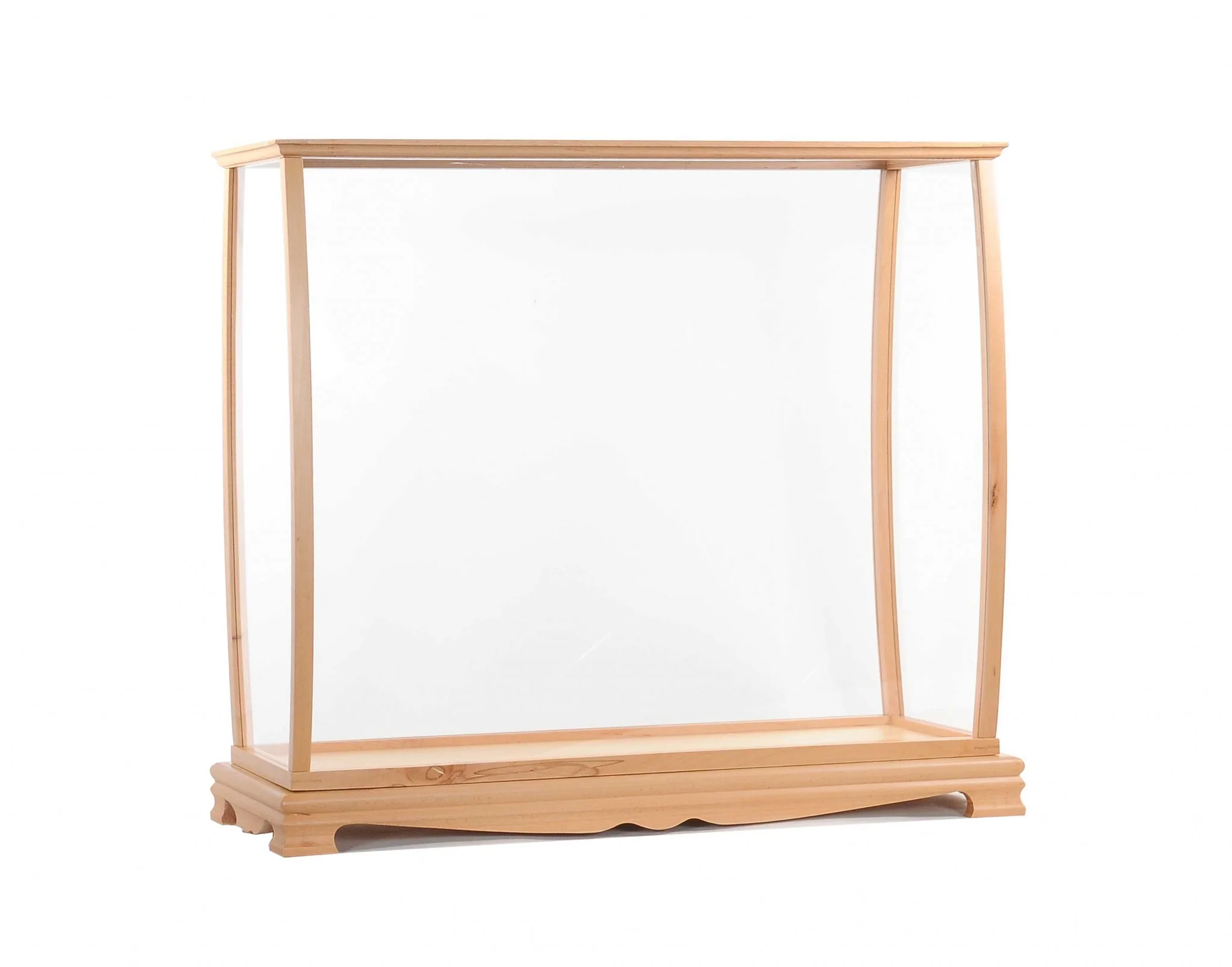 Display Case for Midsize Tall Ship Clear Finish By Homeroots - Image 2