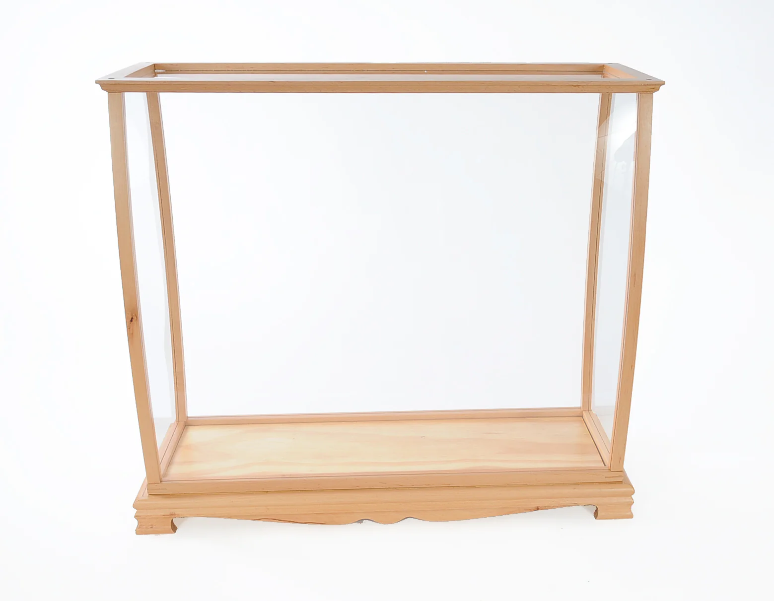 Display Case for Midsize Tall Ship Clear Finish By Homeroots - Image 3