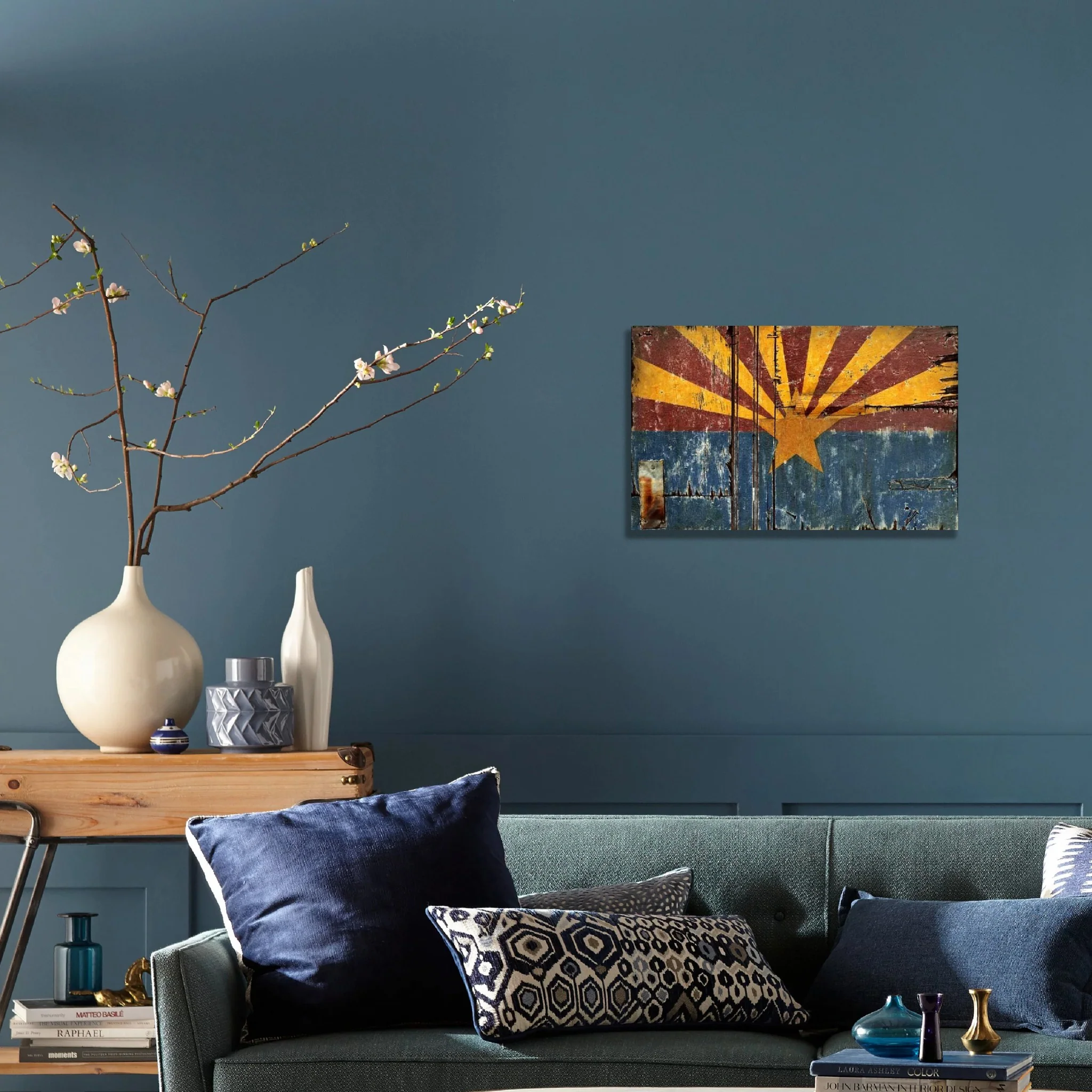 Distressed Arizona Flag Wall Décor By Homeroots - Image 3