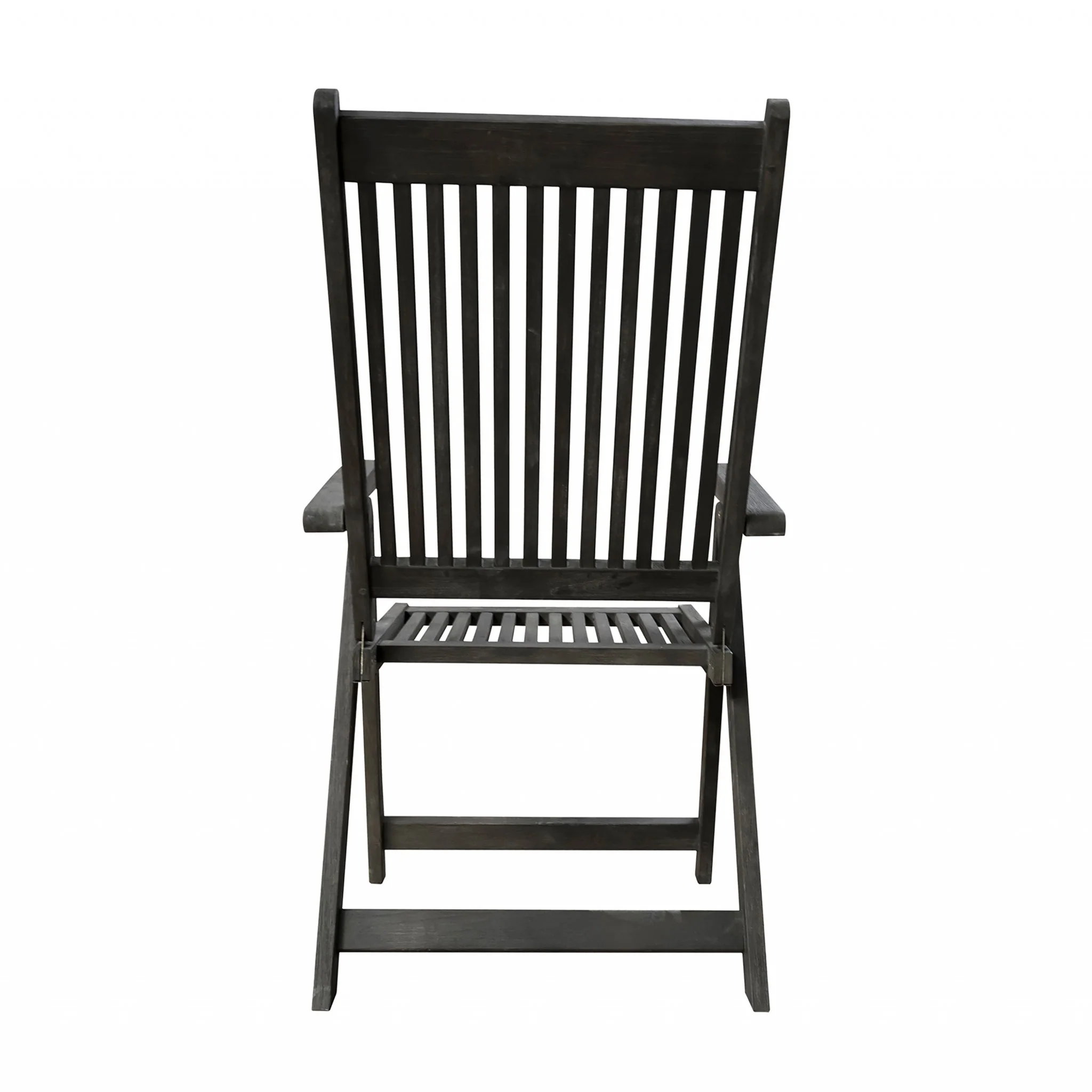 Distressed Outdoor Reclining Chair By Homeroots - Image 5