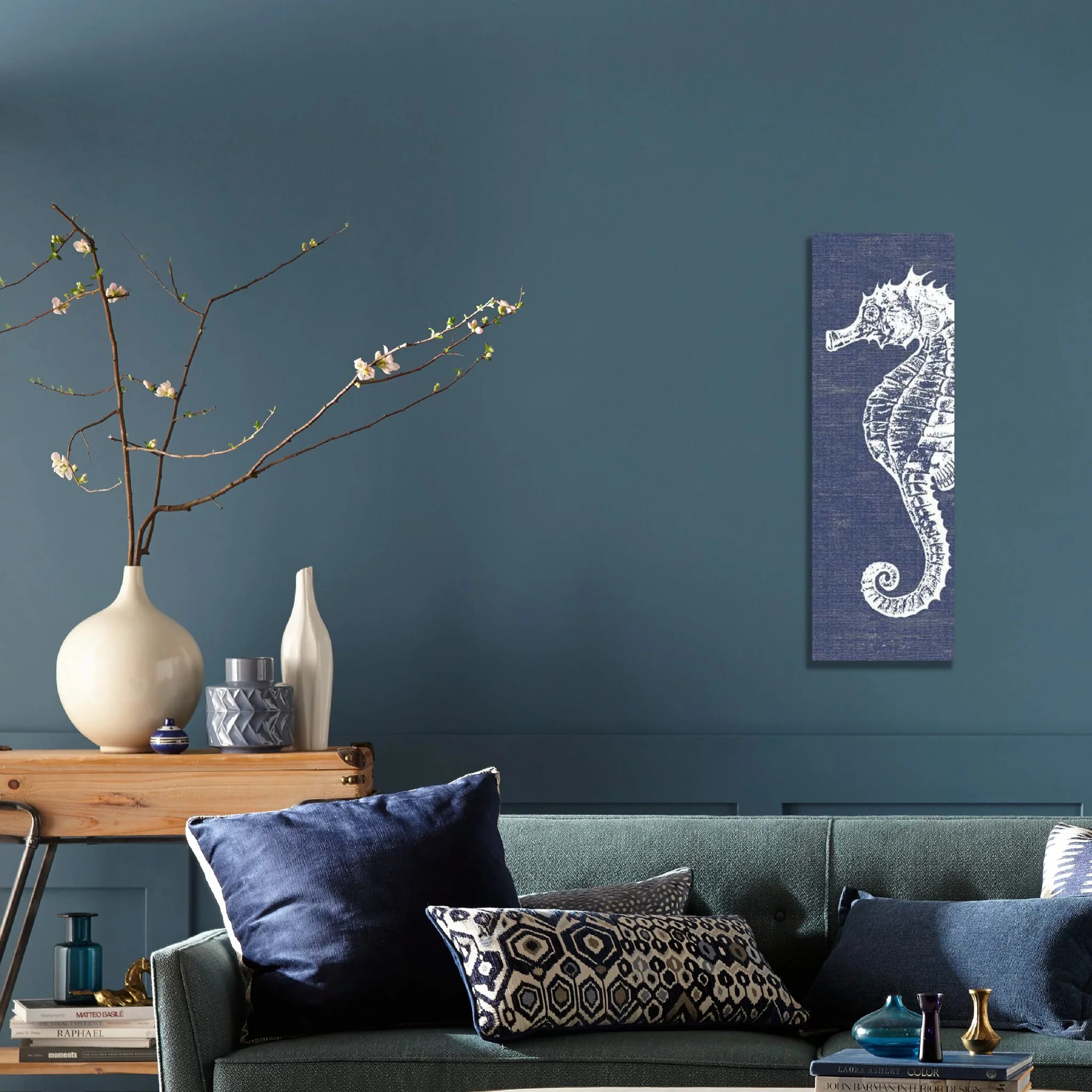 Distressed Seahorse Wall Décor By Homeroots - Image 3
