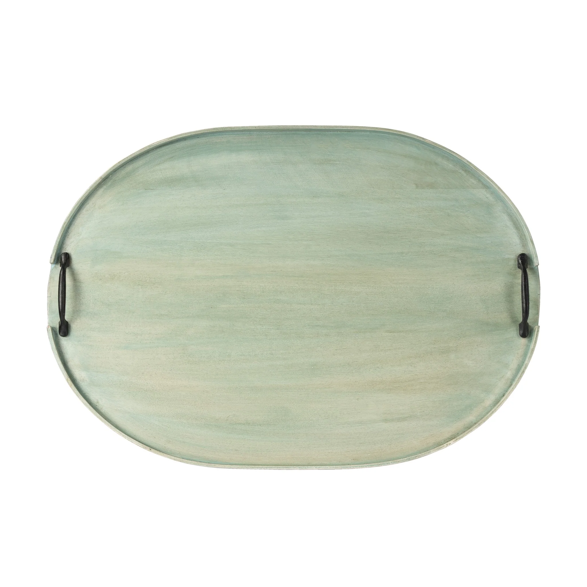 Distressed Wood Serving Tray By Homeroots - Image 3