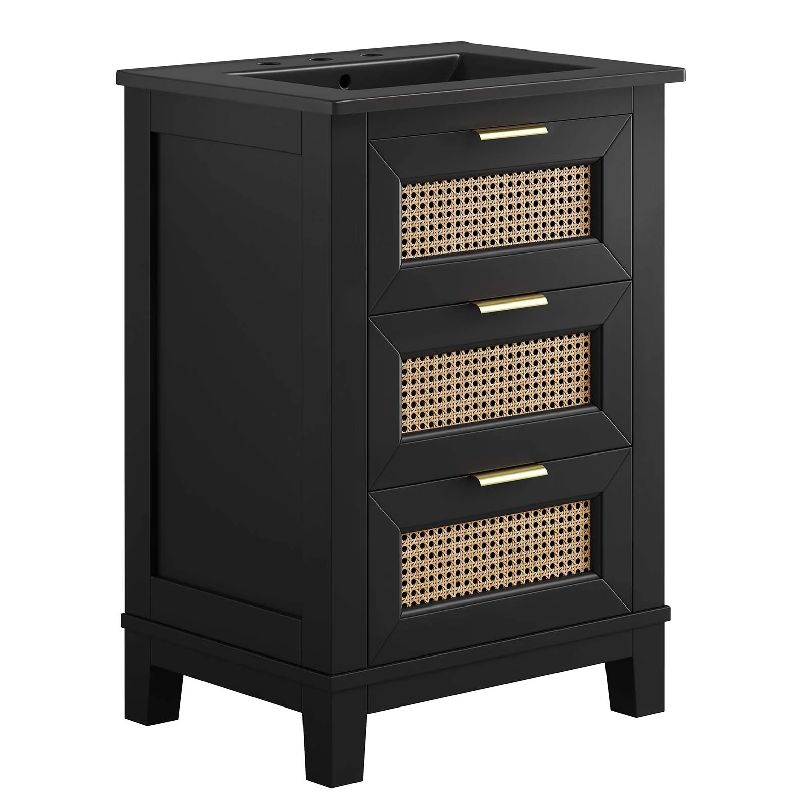 Dixie 24” Solid Wood Bathroom Vanity Cabinet By Modway - EEI-6724 - Image 2