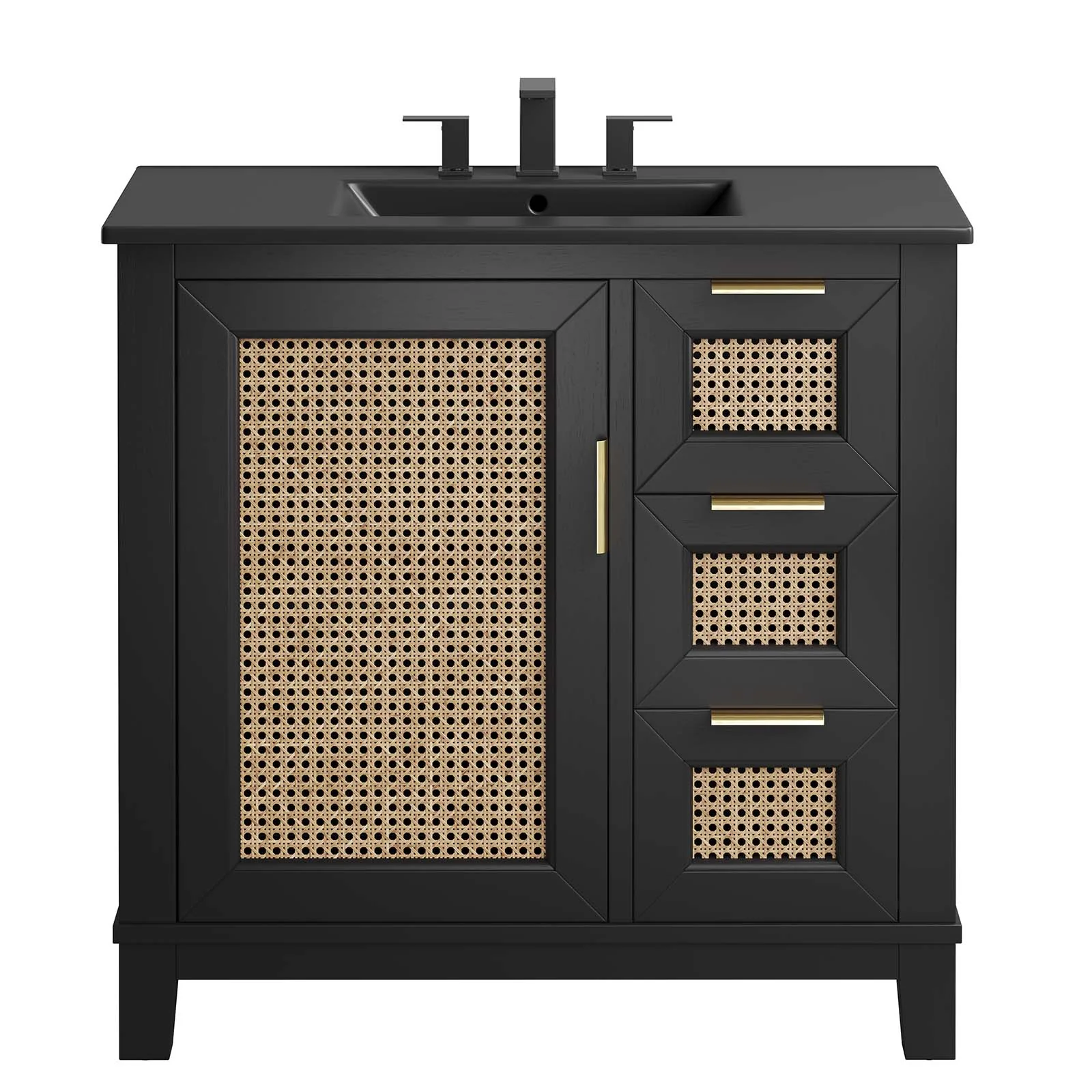 Dixie 36” Solid Wood Bathroom Vanity Cabinet By Modway - EEI-6726 - Image 7