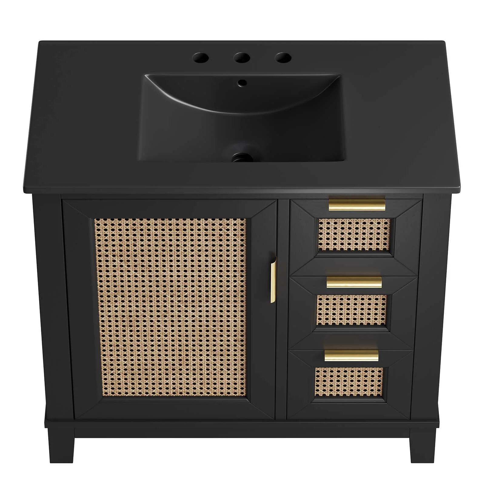 Dixie 36” Solid Wood Bathroom Vanity Cabinet By Modway - EEI-6726 - Image 8