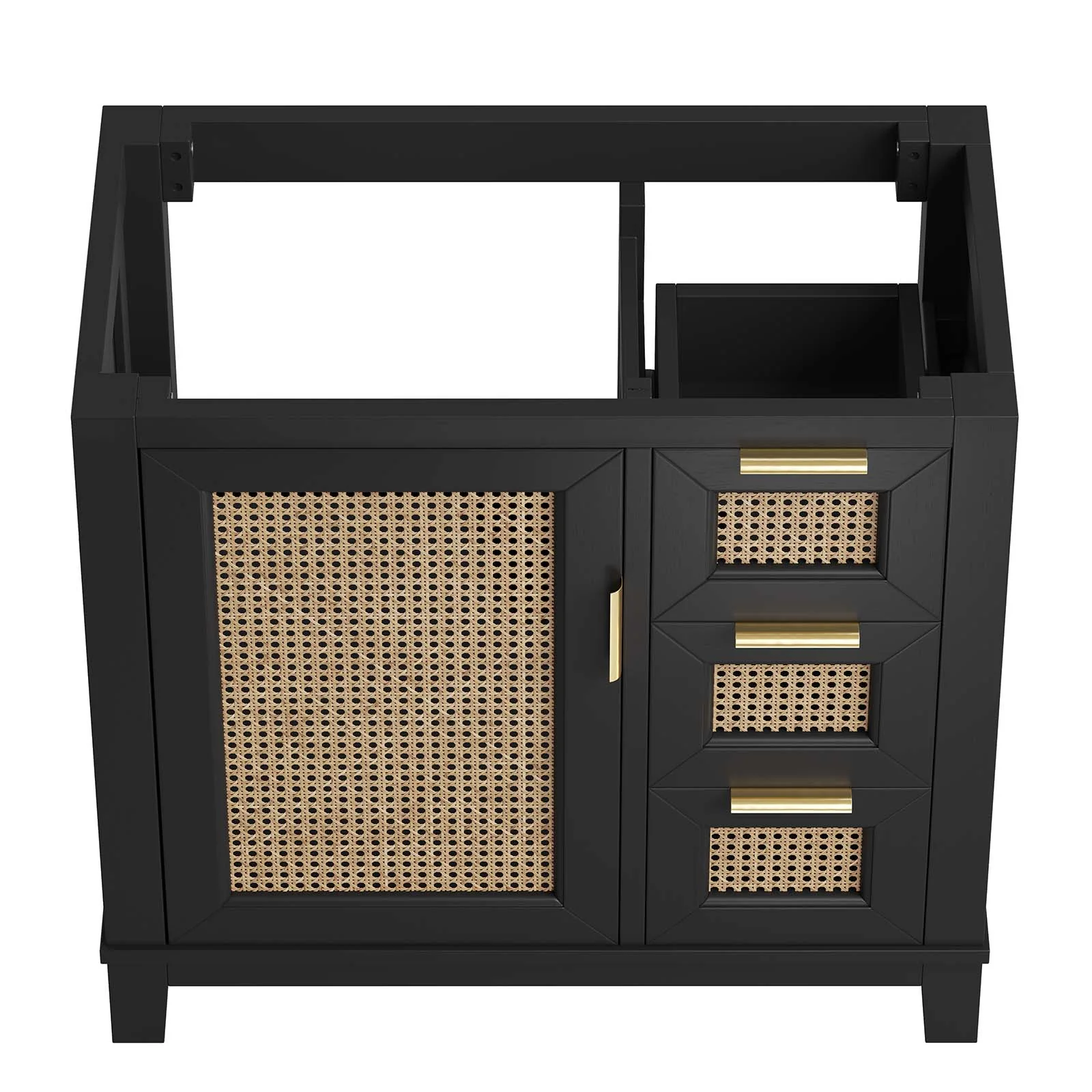 Dixie 36” Solid Wood Bathroom Vanity Cabinet (Sink Basin Not Included) By Modway - EEI-6626 - Image 7