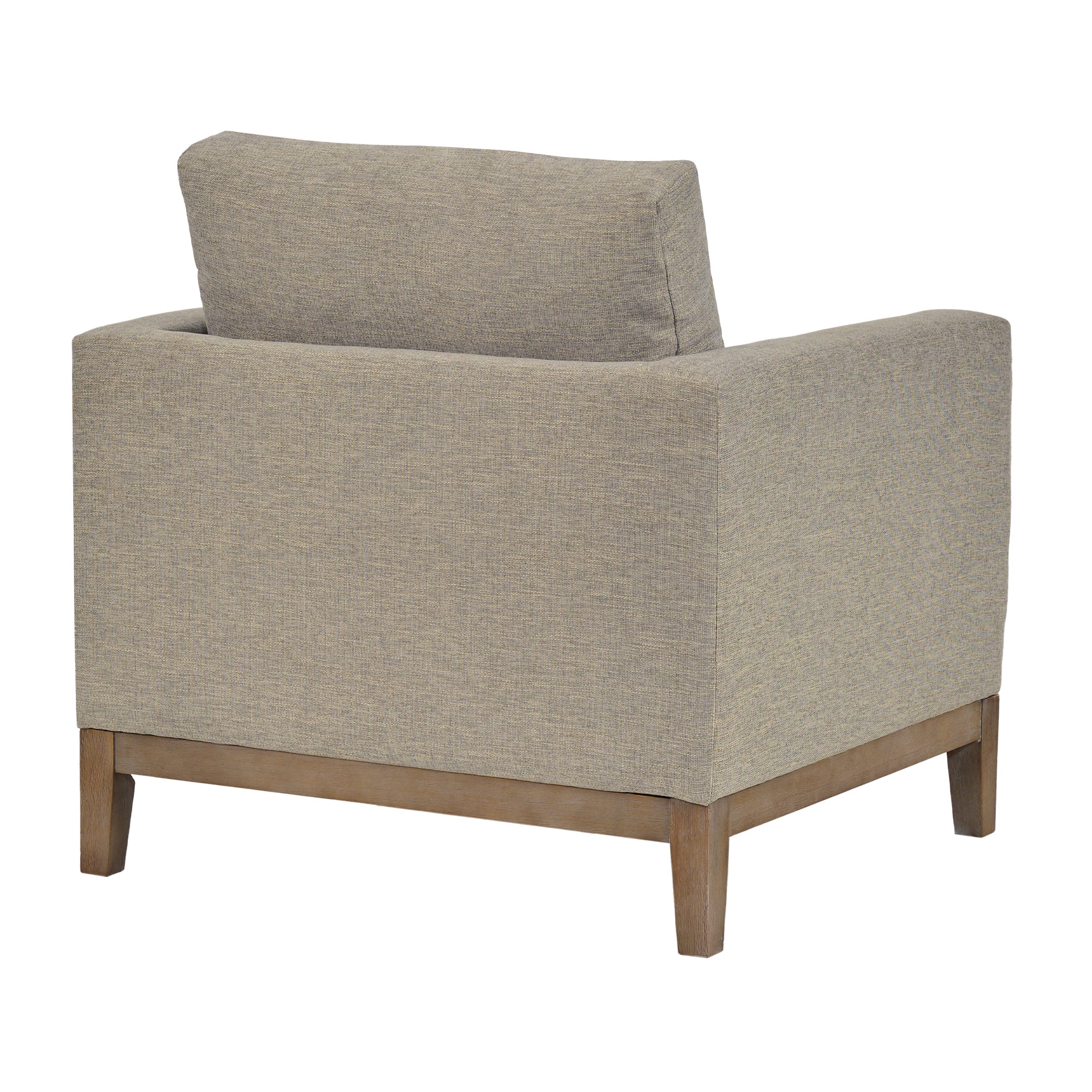 Donna 35" Upholstered Accent Chair in Sugar By Armen Living - Image 13