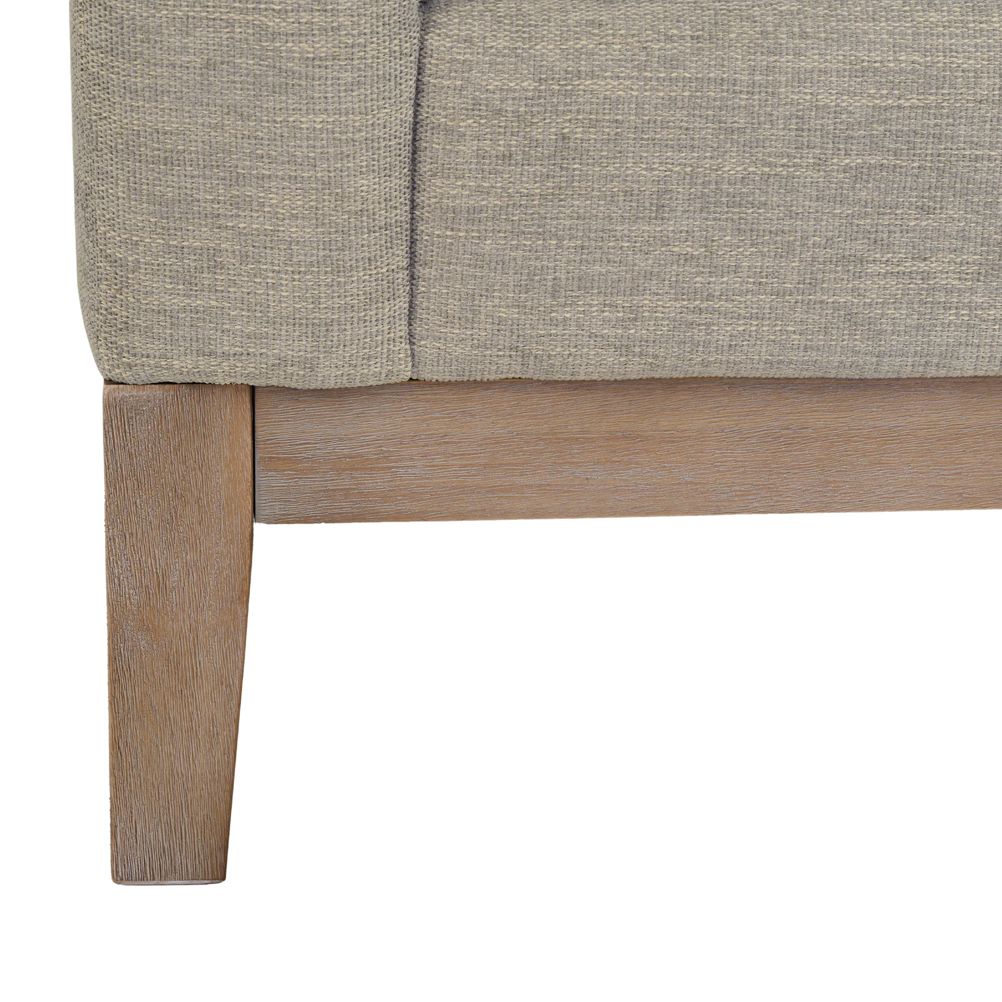 Donna 35" Upholstered Accent Chair in Sugar By Armen Living - Image 18