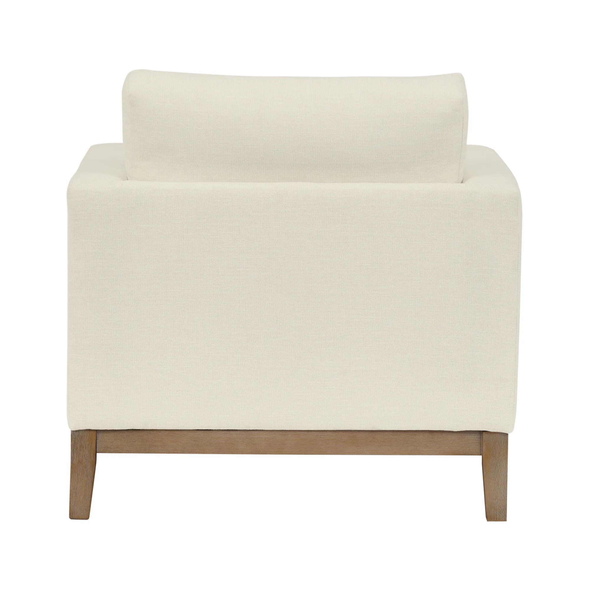 Donna 35" Upholstered Accent Chair in Sugar By Armen Living - Image 5