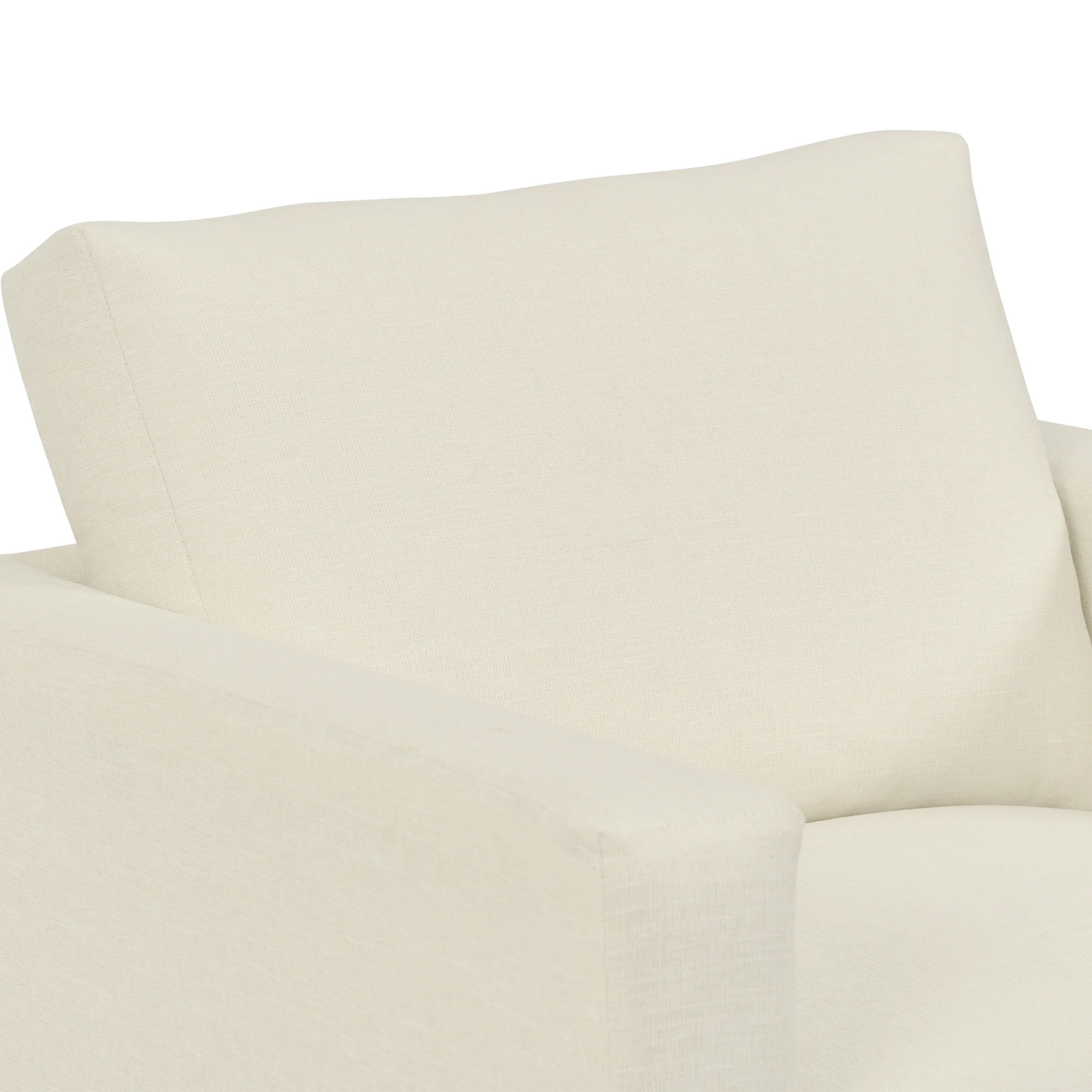 Donna 35" Upholstered Accent Chair in Sugar By Armen Living - Image 6
