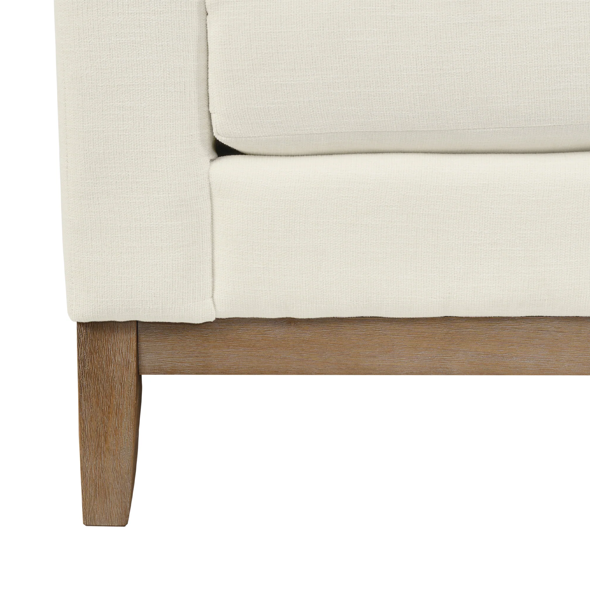 Donna 93" Upholstered Sofa in Sugar By Armen Living - Image 7