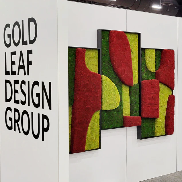 Doodle Green Wall, Set/ 6 By Gold Leaf Design Group - Image 5